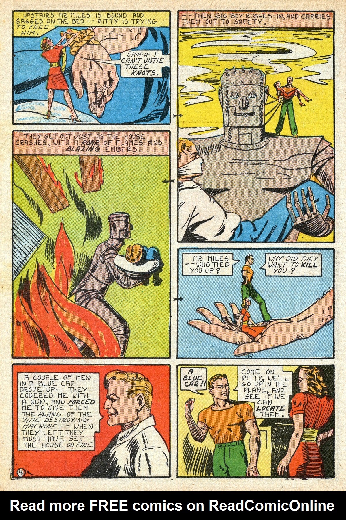Read online Amazing Man Comics comic -  Issue #16 - 26