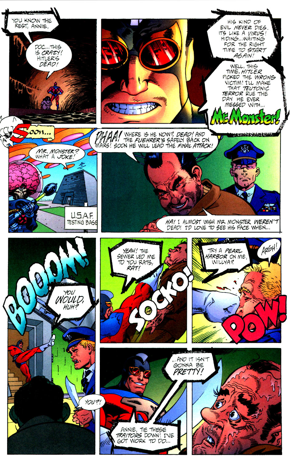 Read online Mr. Monster: Worlds War Two comic -  Issue # Full - 38