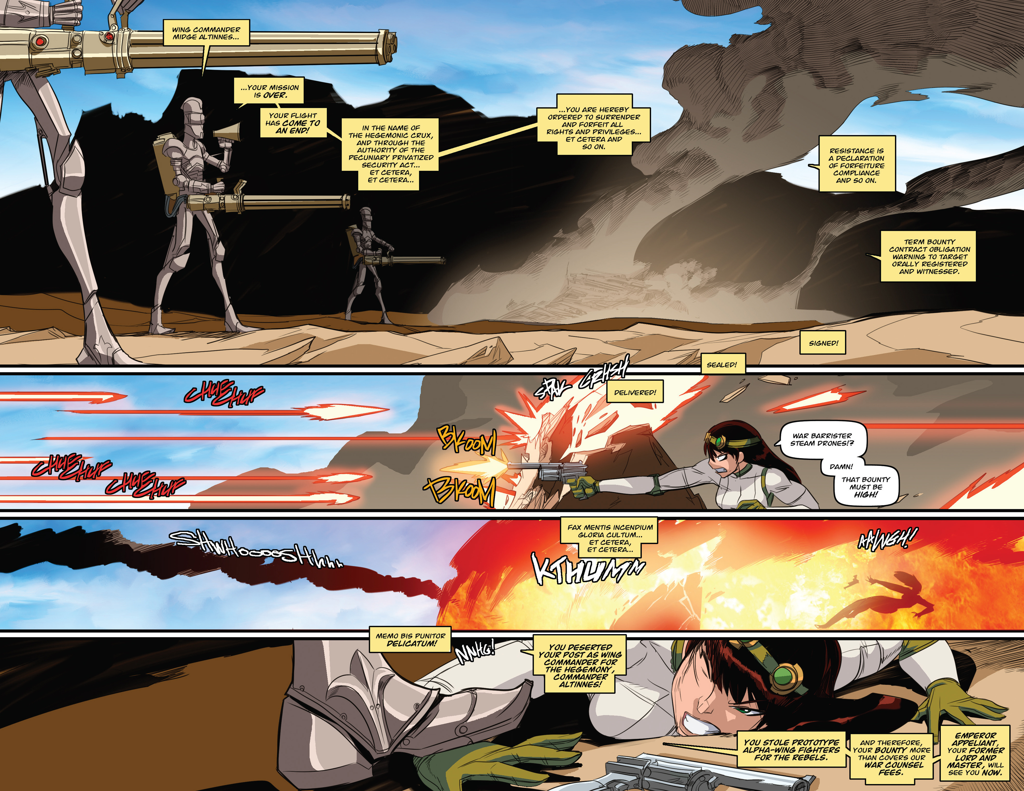 Read online Steam Wars: First Empire comic -  Issue #3 - 26