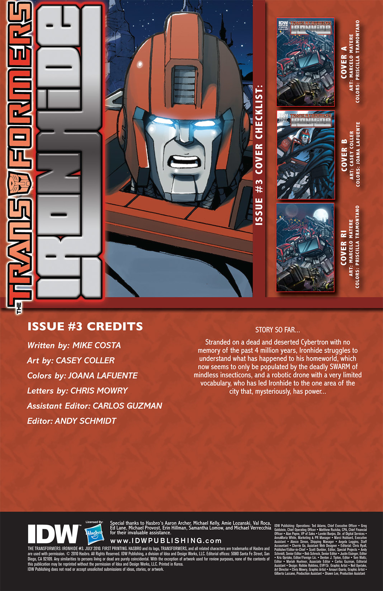 Read online The Transformers: Ironhide comic -  Issue #3 - 4