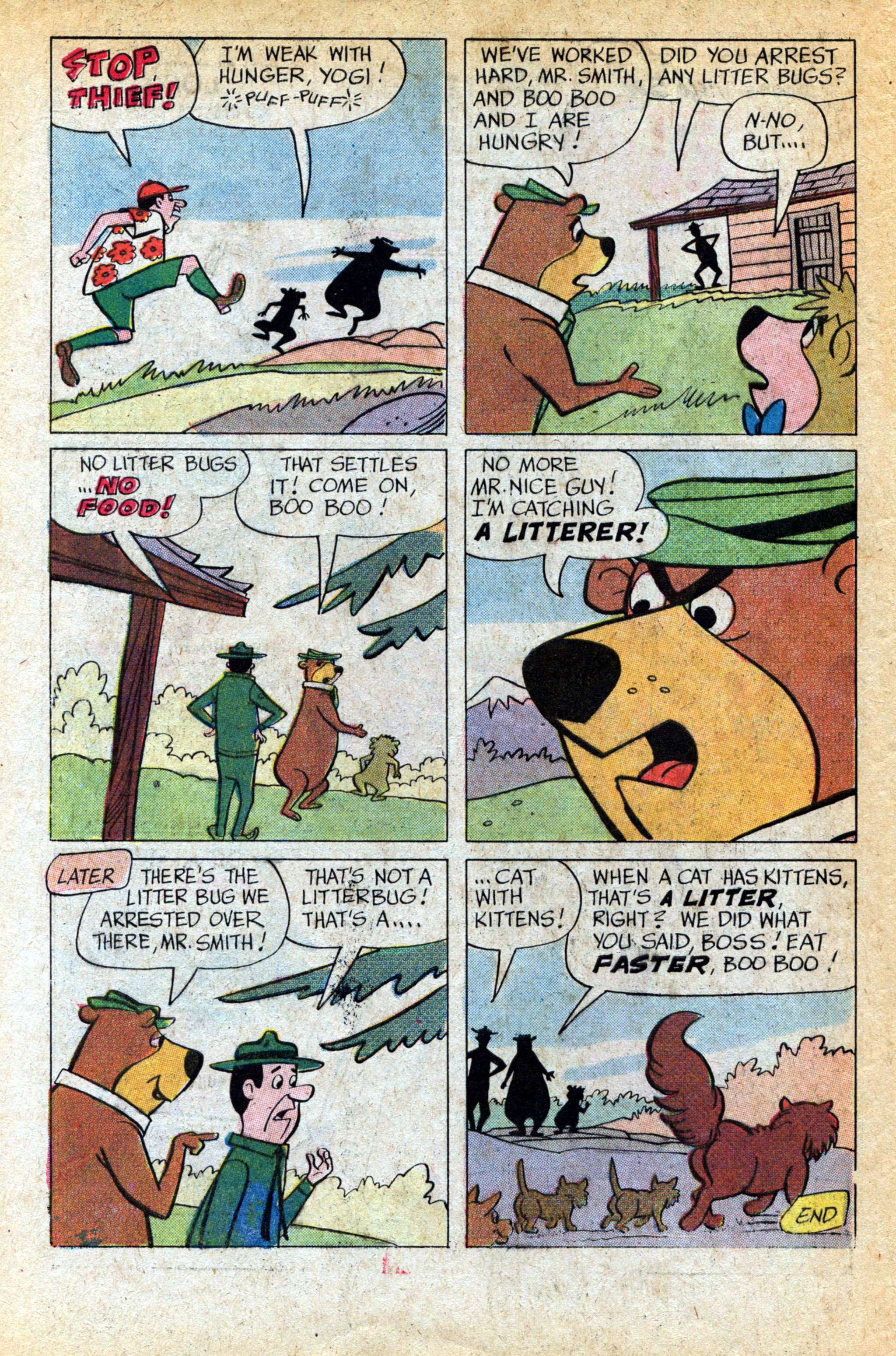 Read online Yogi Bear (1970) comic -  Issue #10 - 31