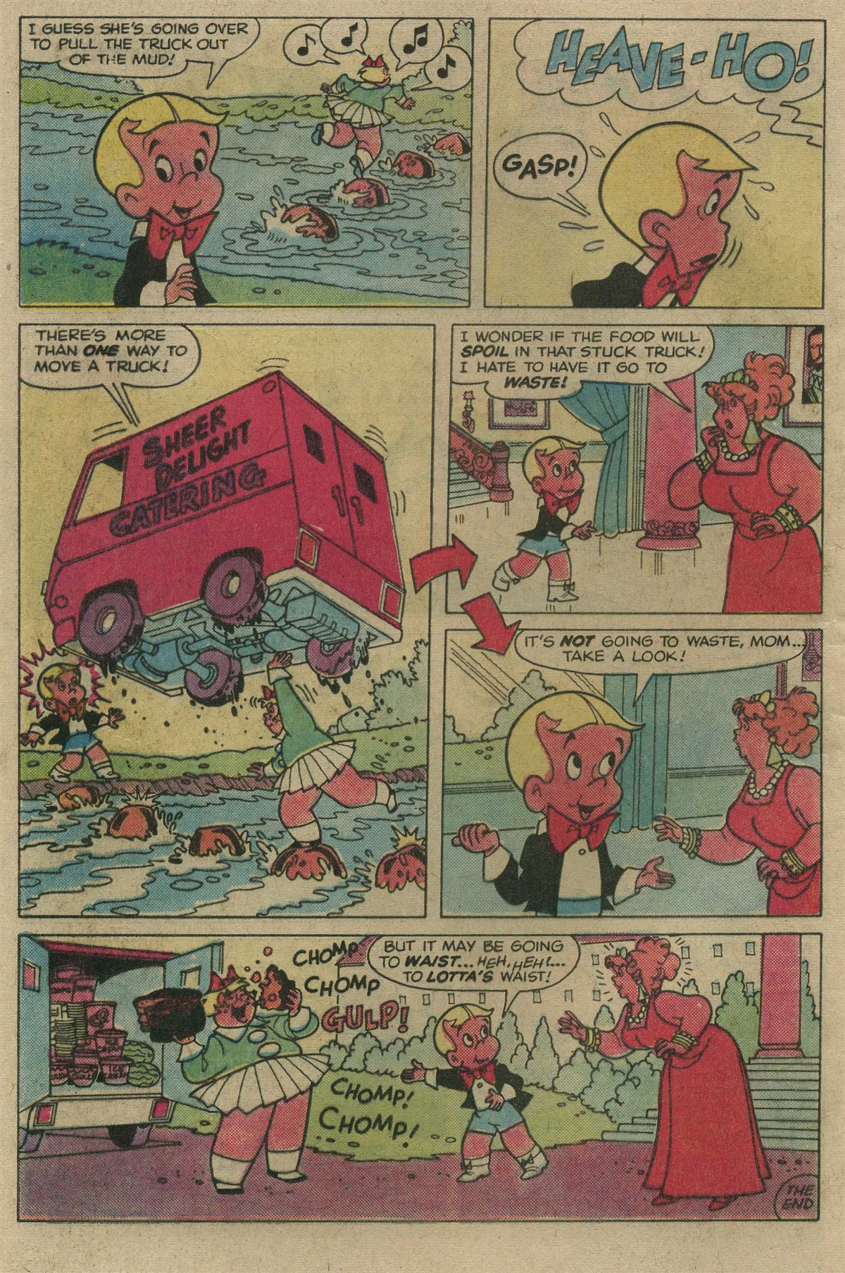 Read online Richie Rich & His Girl Friends comic -  Issue #6 - 16