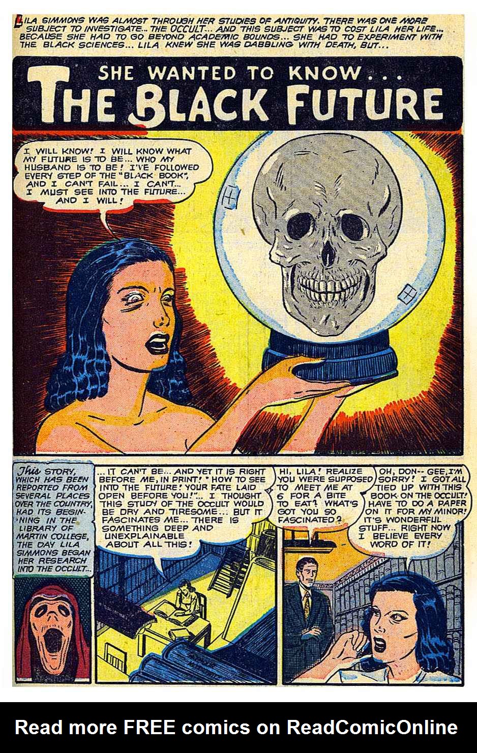 Read online Voodoo (1952) comic -  Issue #6 - 23