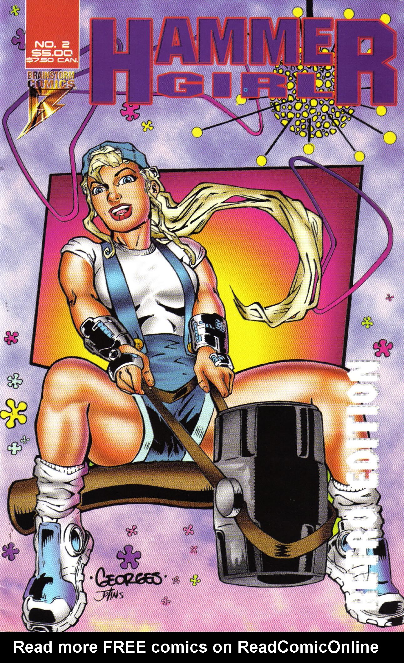 Read online Hammer Girl comic -  Issue #2 - 1