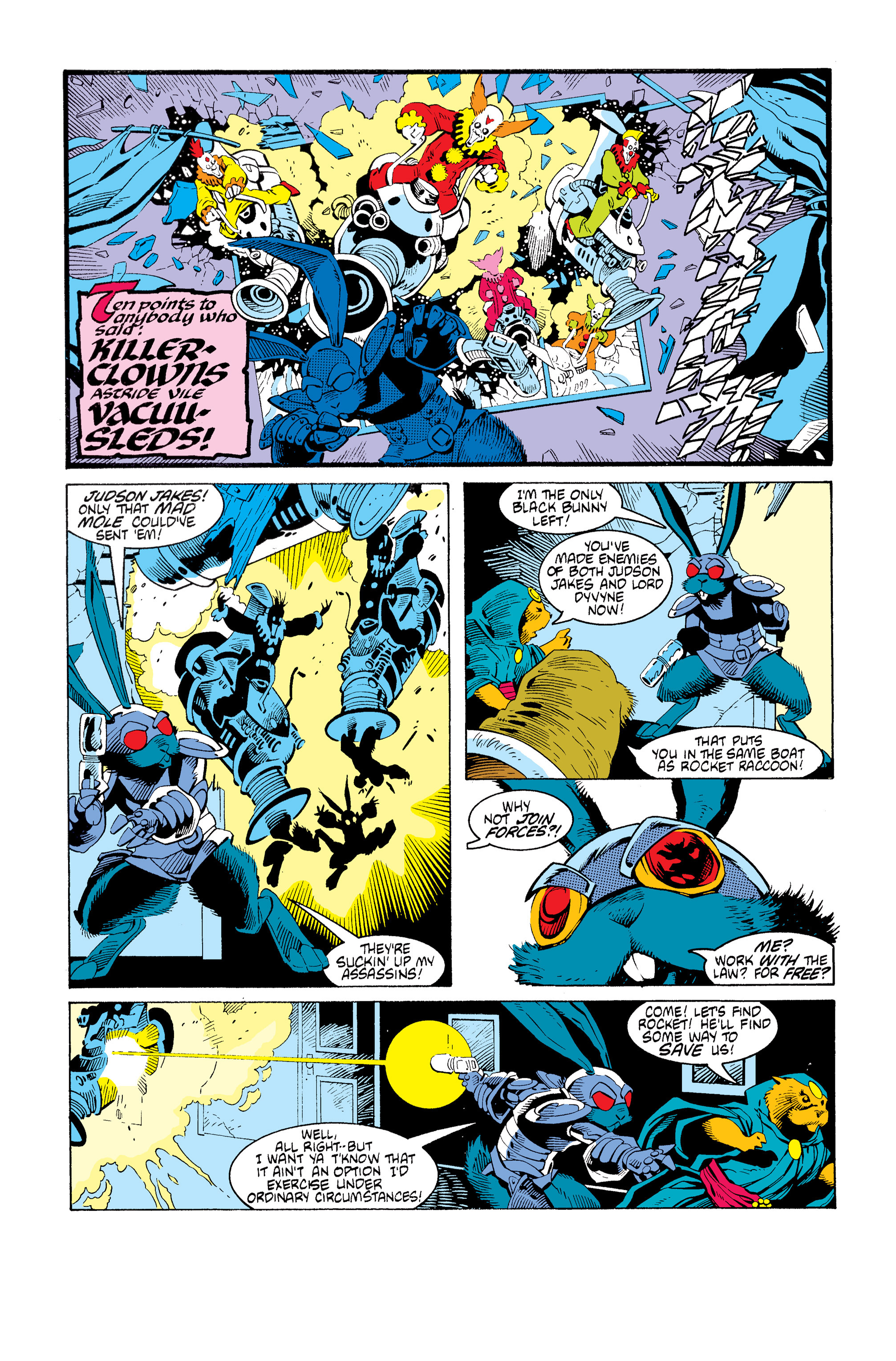 Read online Rocket Raccoon (1985) comic -  Issue #2 - 21