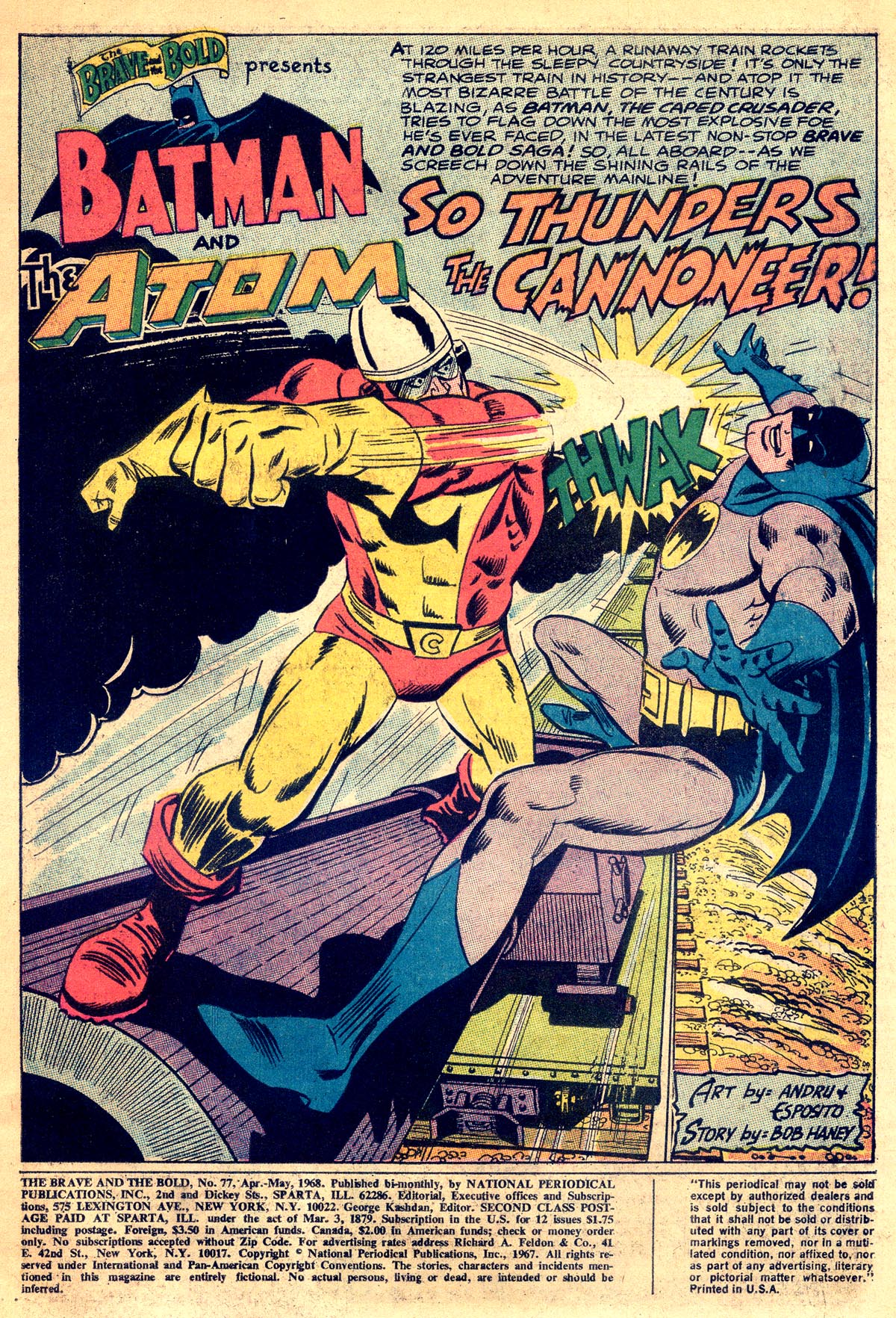 Read online The Brave and the Bold (1955) comic -  Issue #77 - 3