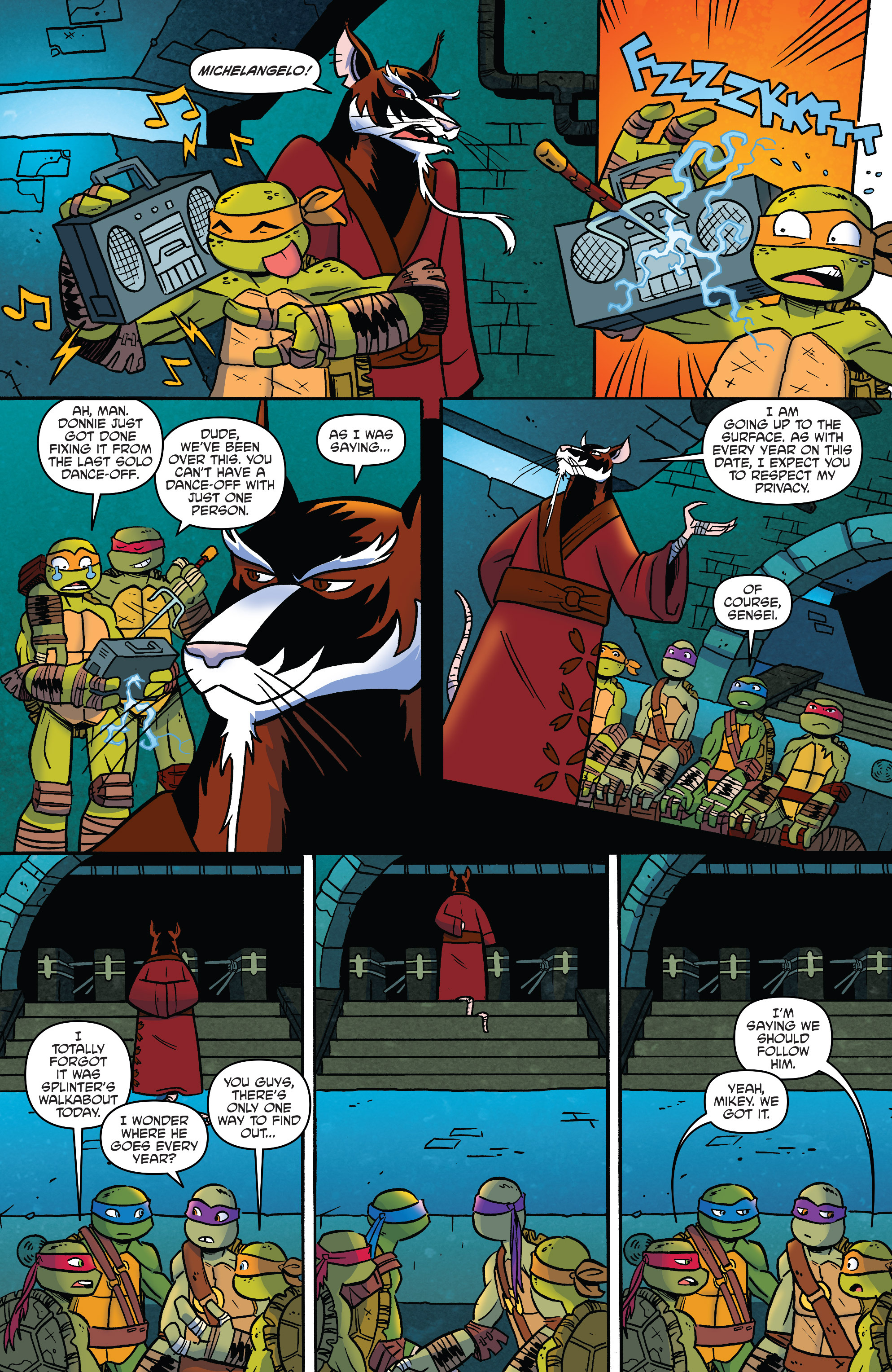 Read online Teenage Mutant Ninja Turtles New Animated Adventures comic -  Issue #16 - 4