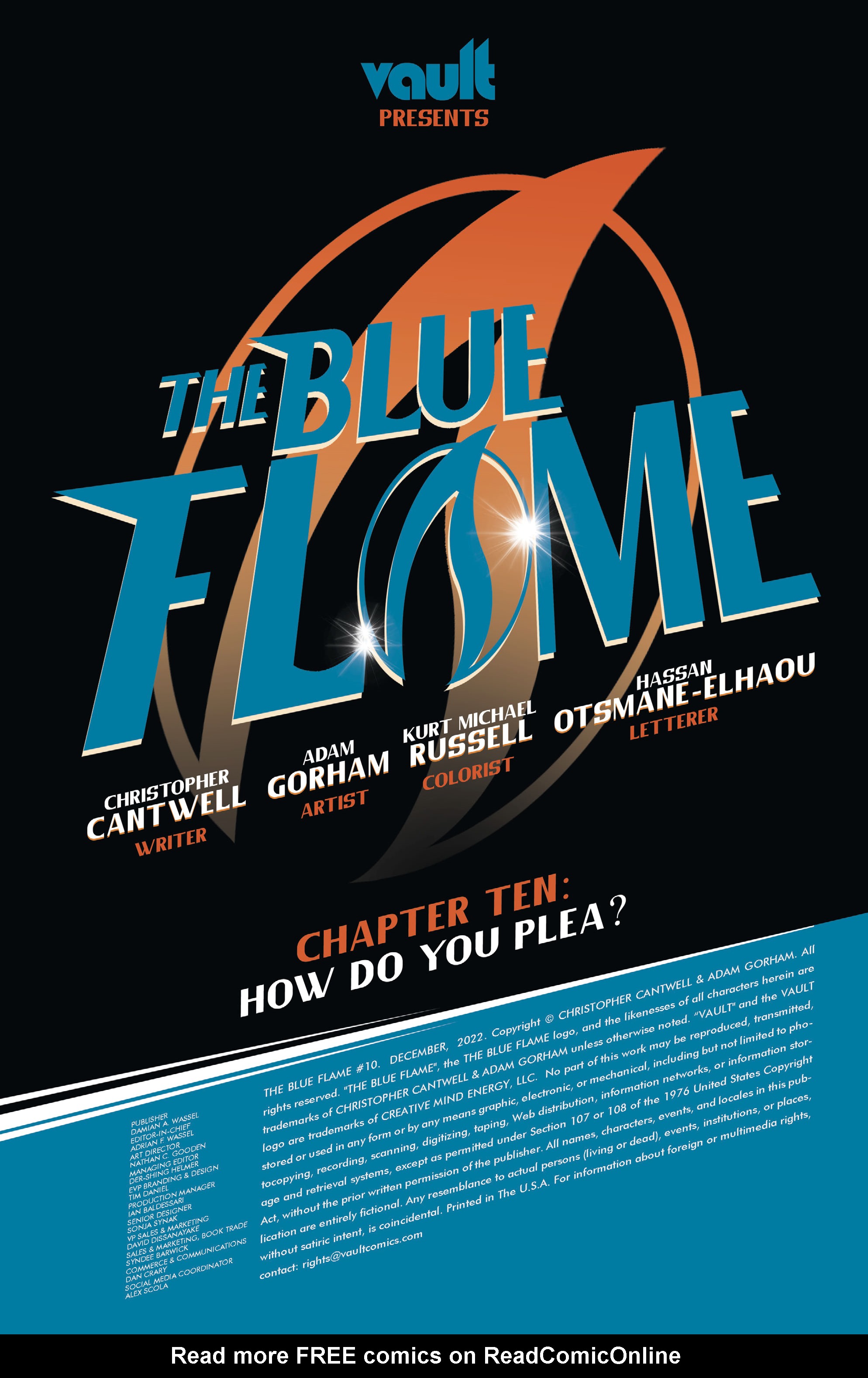 Read online The Blue Flame comic -  Issue #10 - 3