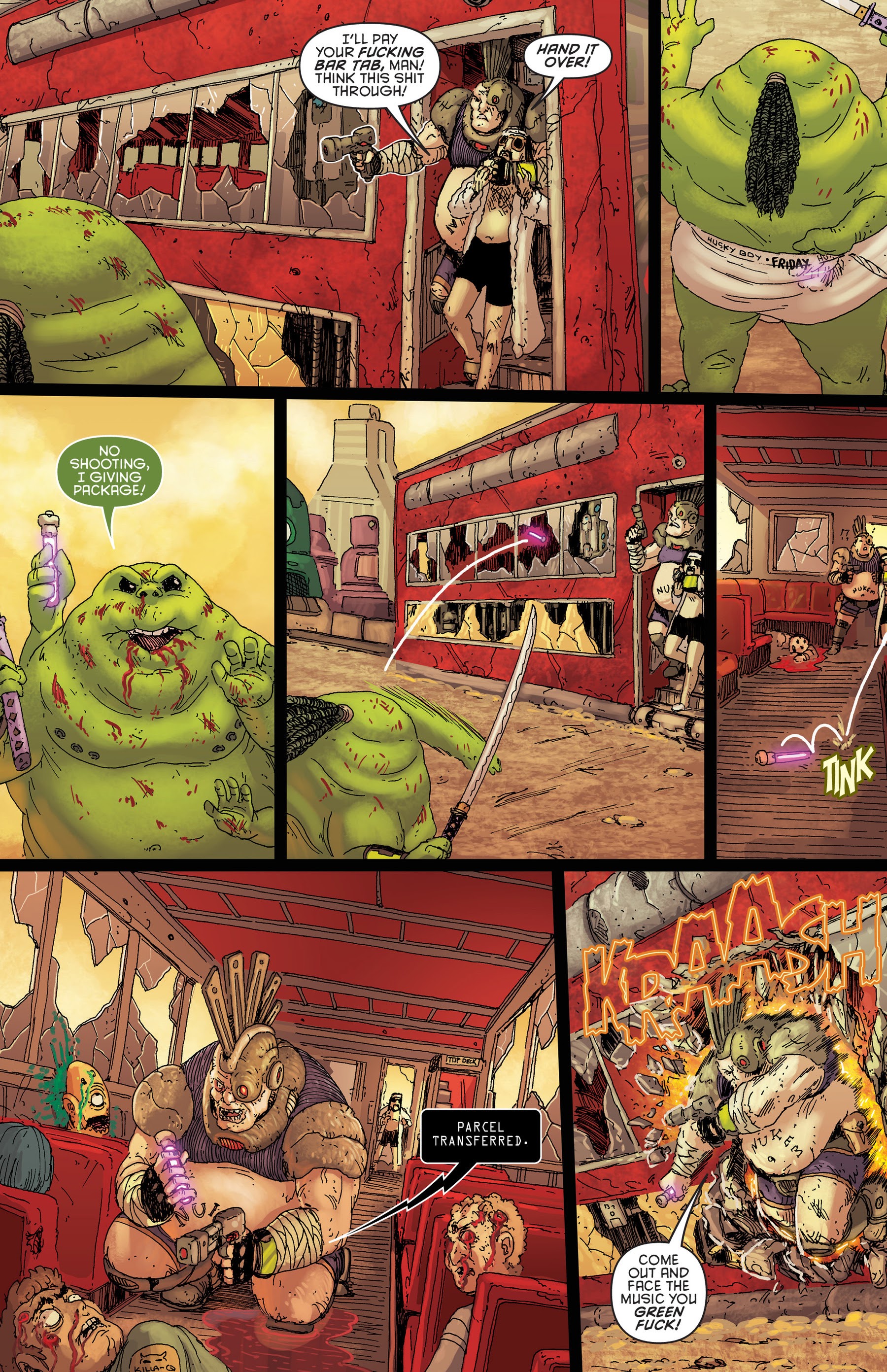 Read online Space Bastards: Special Delivery comic -  Issue # TPB - 30