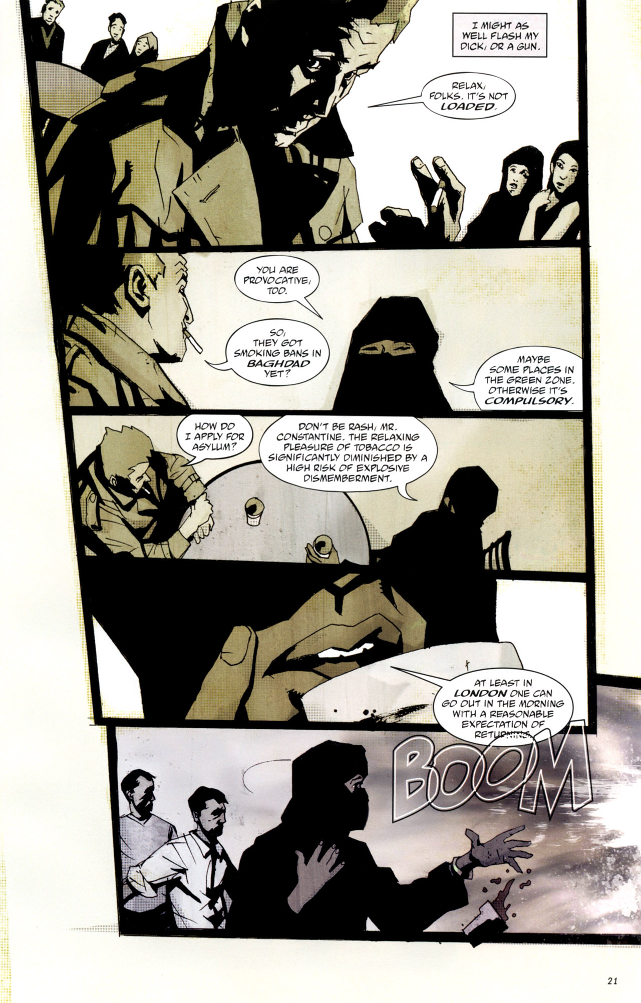 Read online John Constantine, Hellblazer: Pandemonium comic -  Issue # TPB - 24