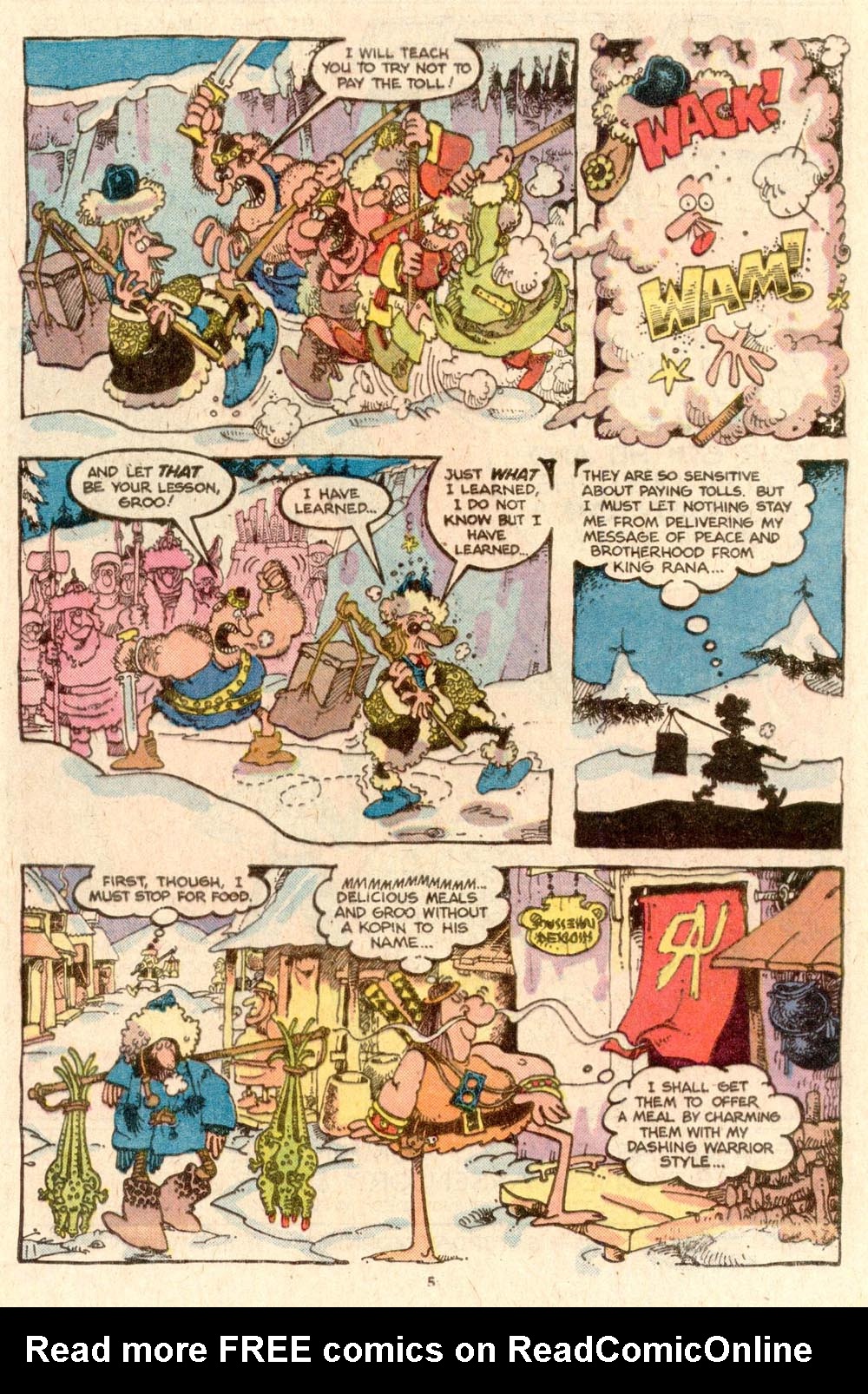 Read online Sergio Aragonés Groo the Wanderer comic -  Issue #22 - 6