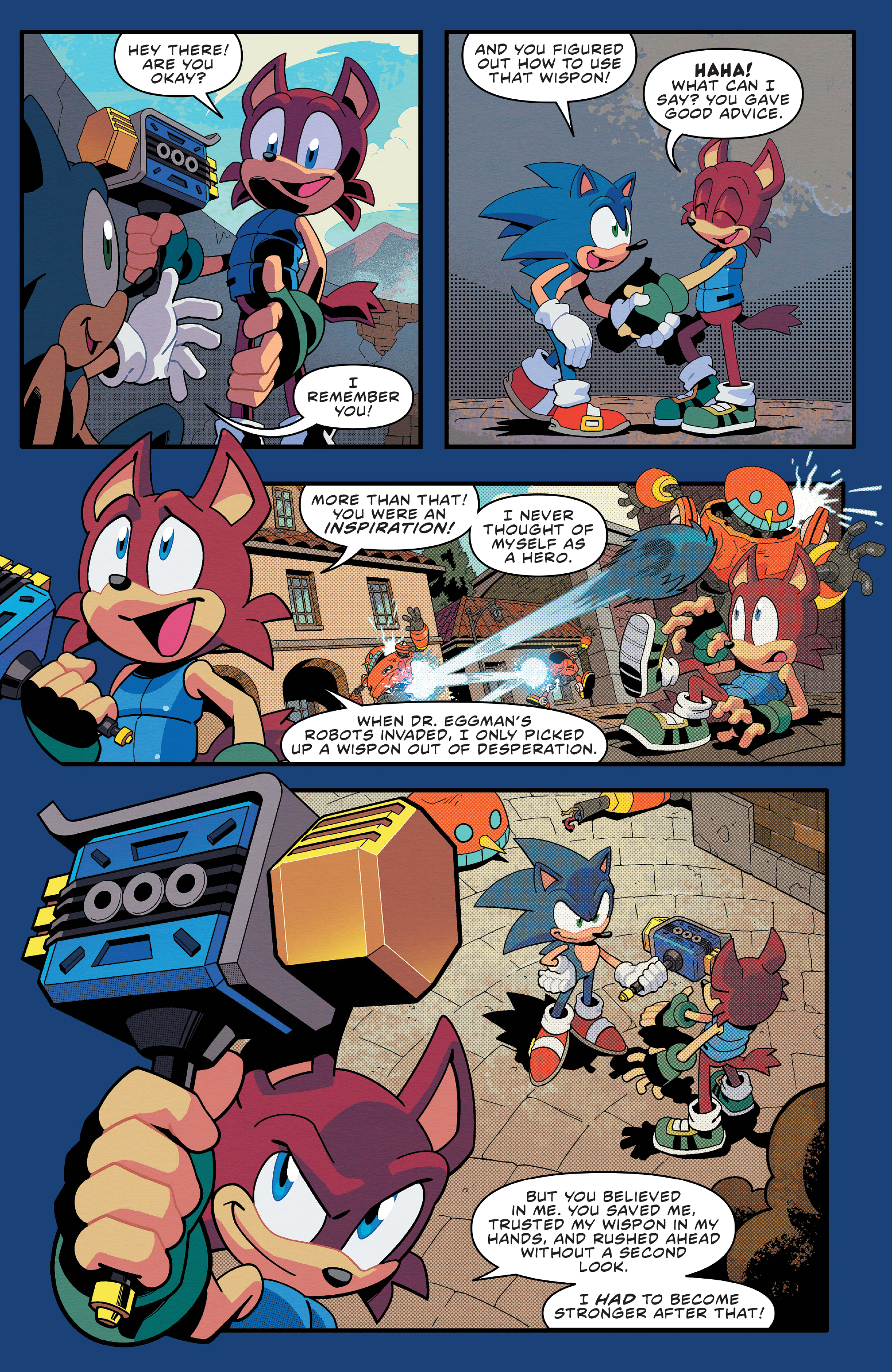 Read online Sonic the Hedgehog (2018) comic -  Issue # _5th Anniversary Edition - 25