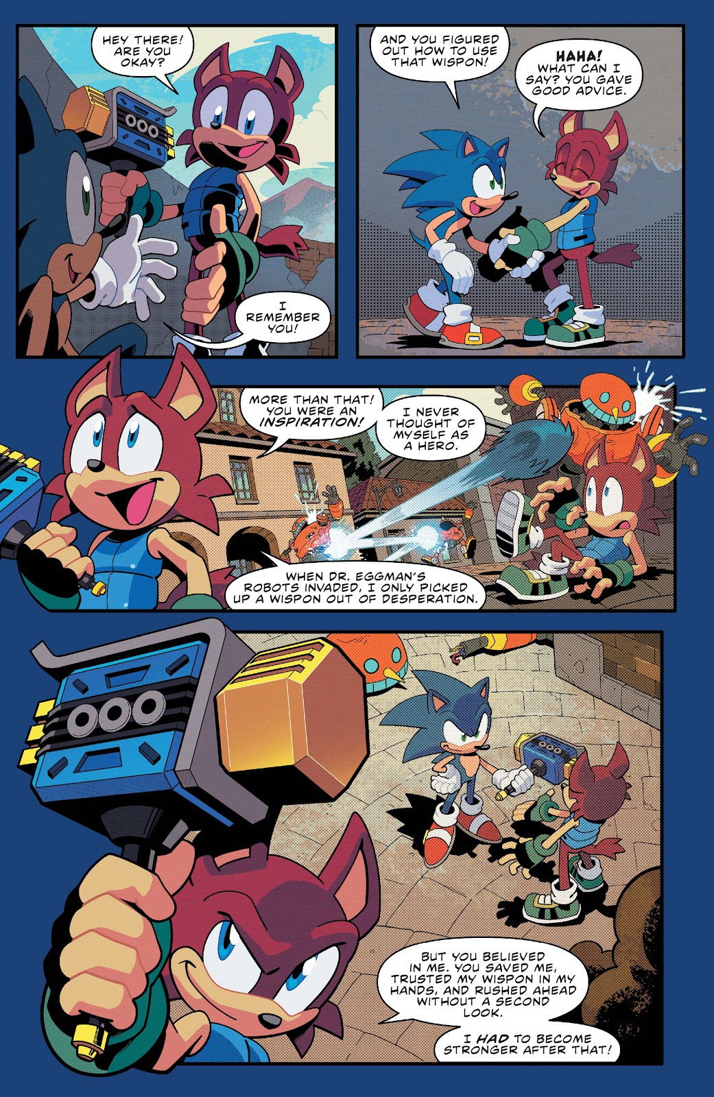 Sonic the Hedgehog (2018) issue 5th Anniversary Edition - Page 25