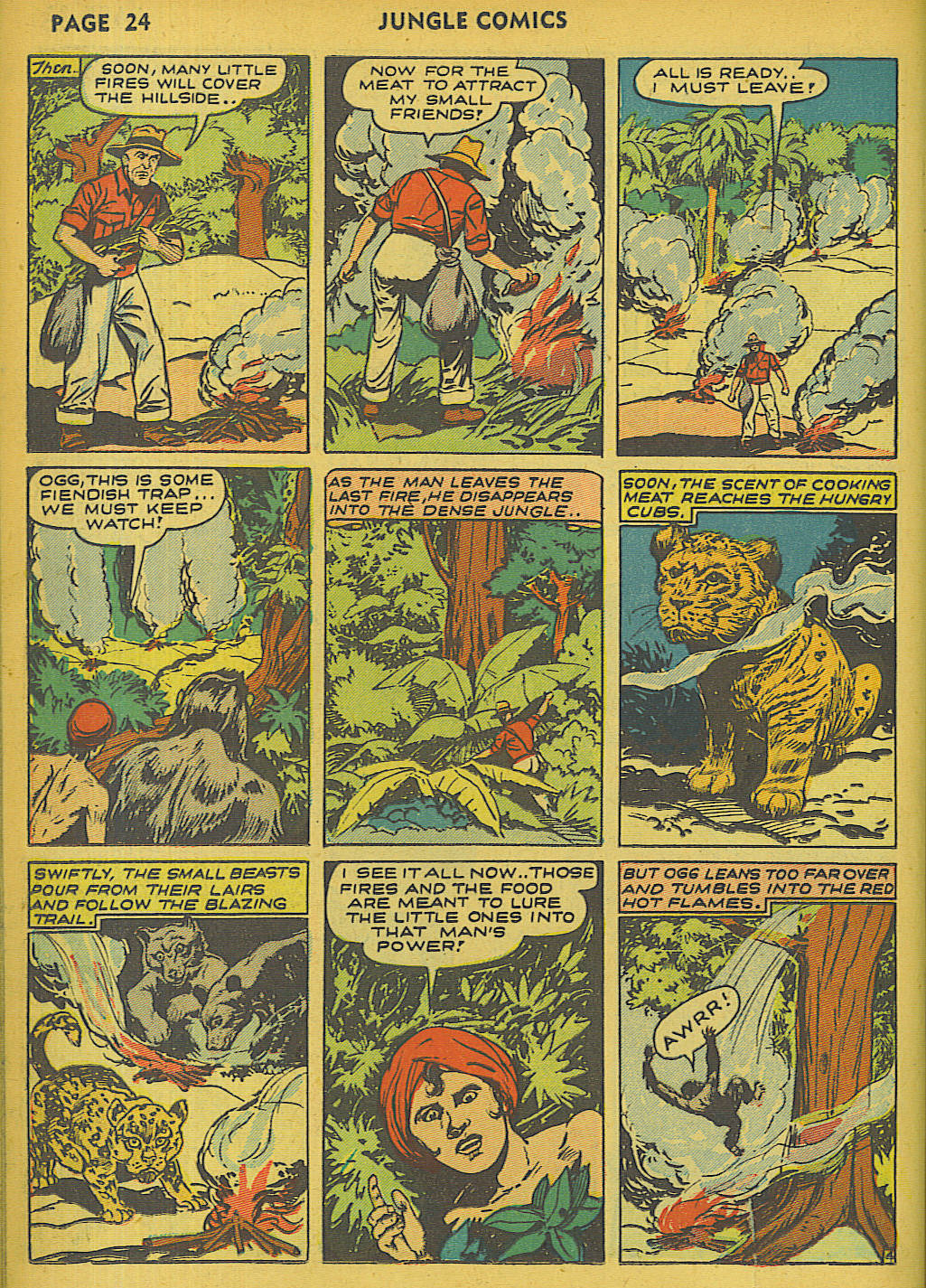 Read online Jungle Comics comic -  Issue #30 - 28