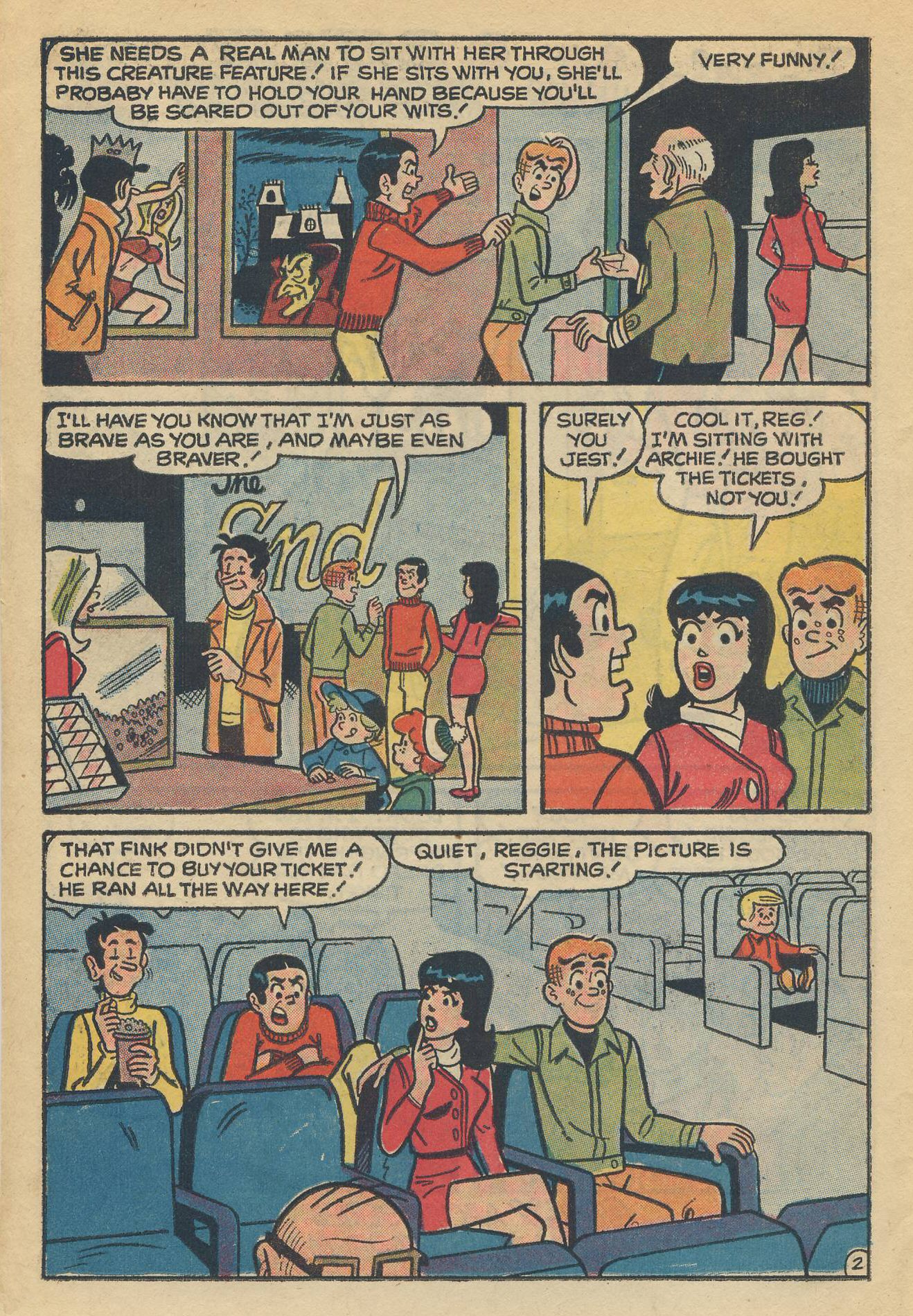 Read online Reggie and Me (1966) comic -  Issue #64 - 14