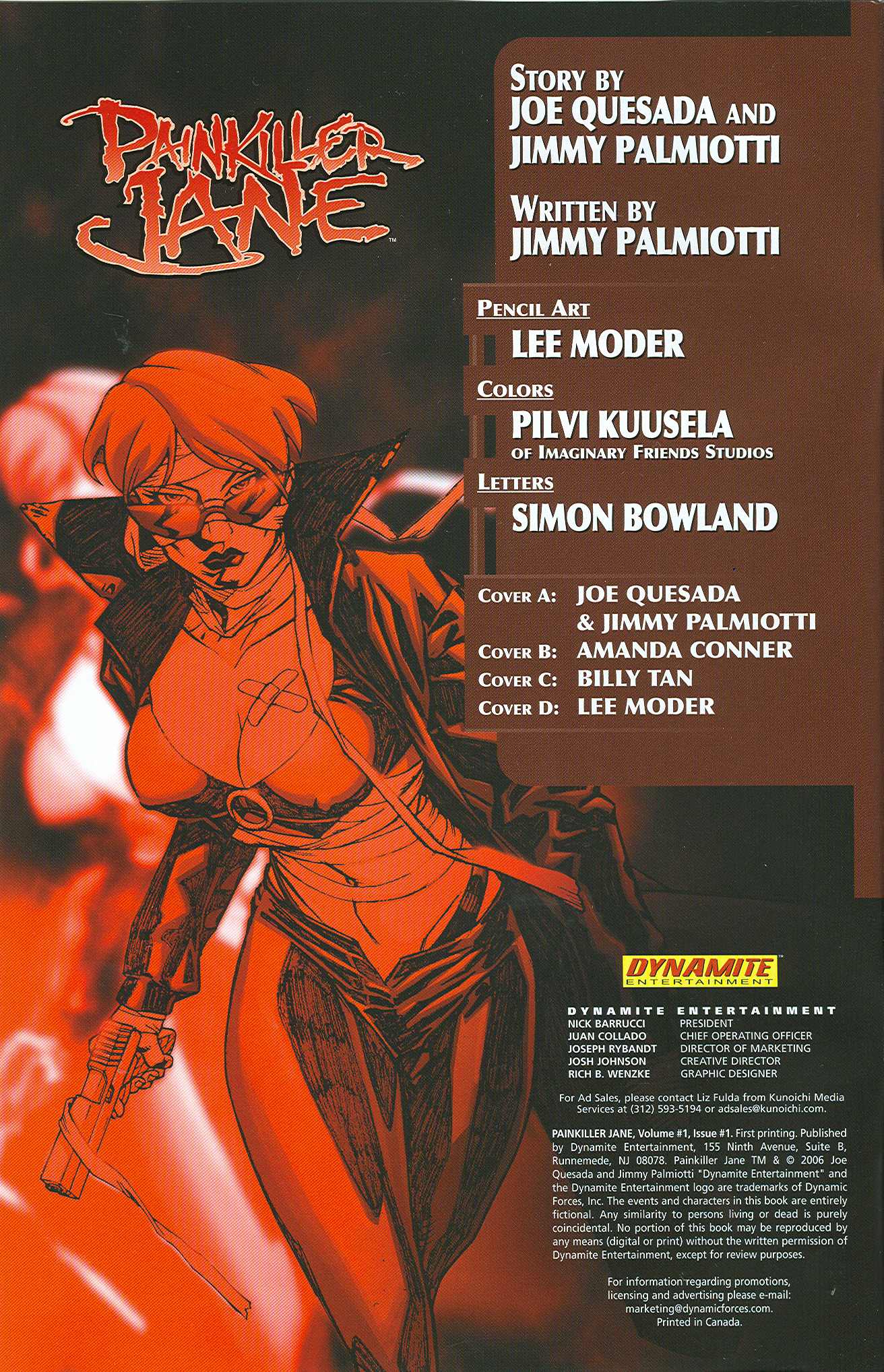 Read online Painkiller Jane (2006) comic -  Issue #1 - 2