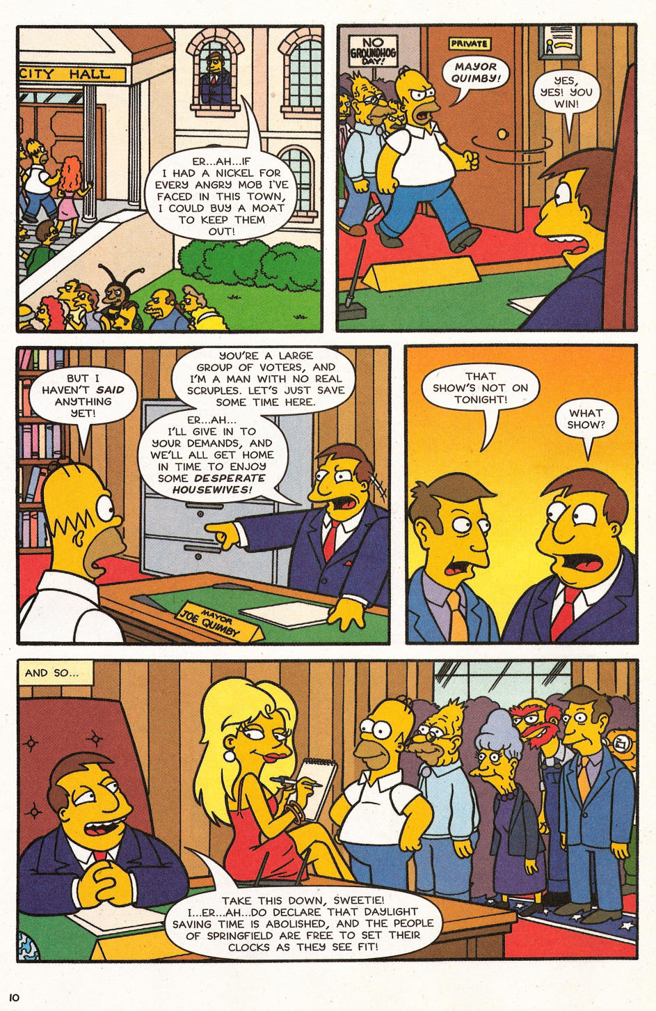 Read online Simpsons Comics comic -  Issue #121 - 12