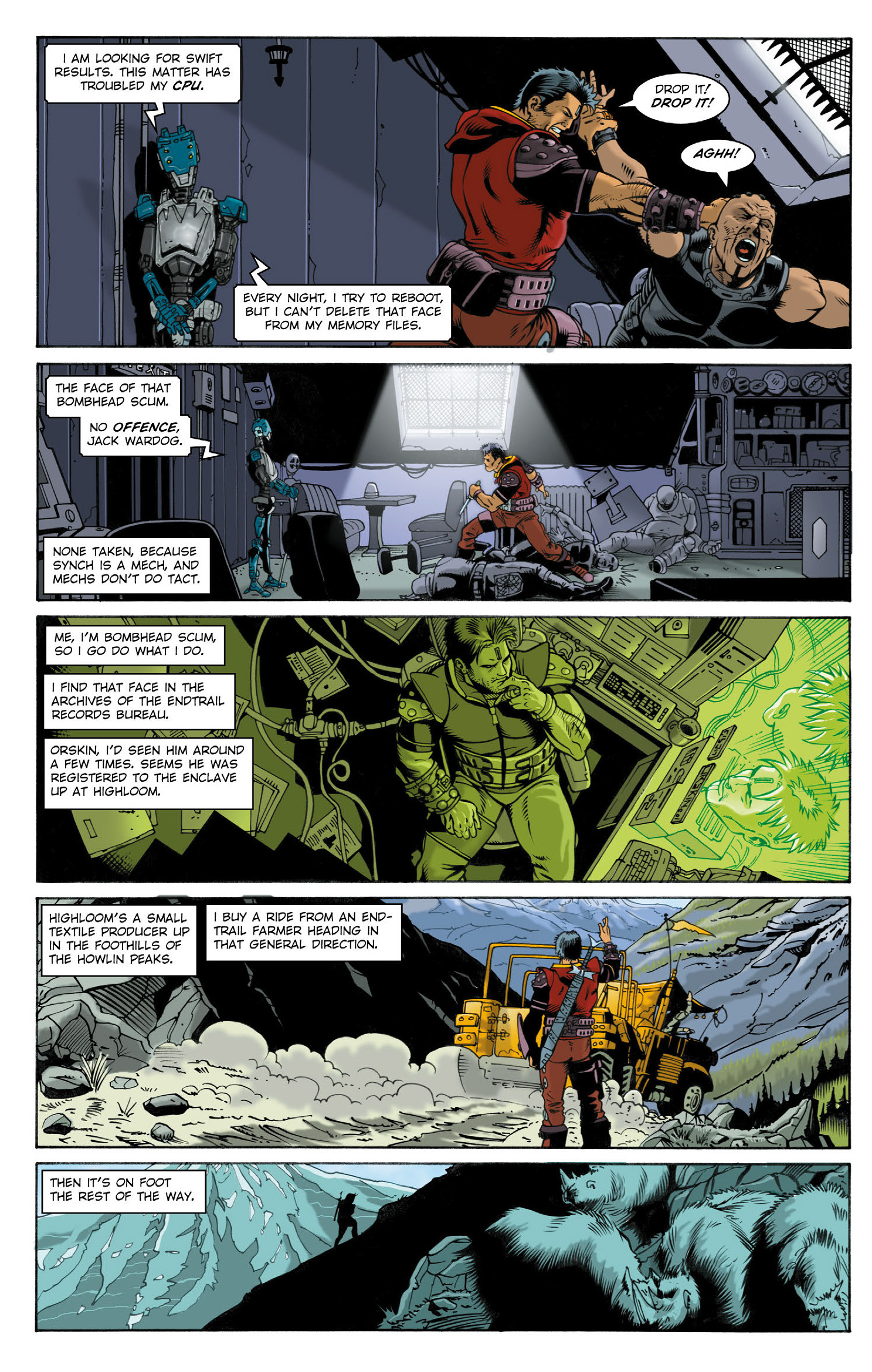 Read online Wardog comic -  Issue # TPB - 25