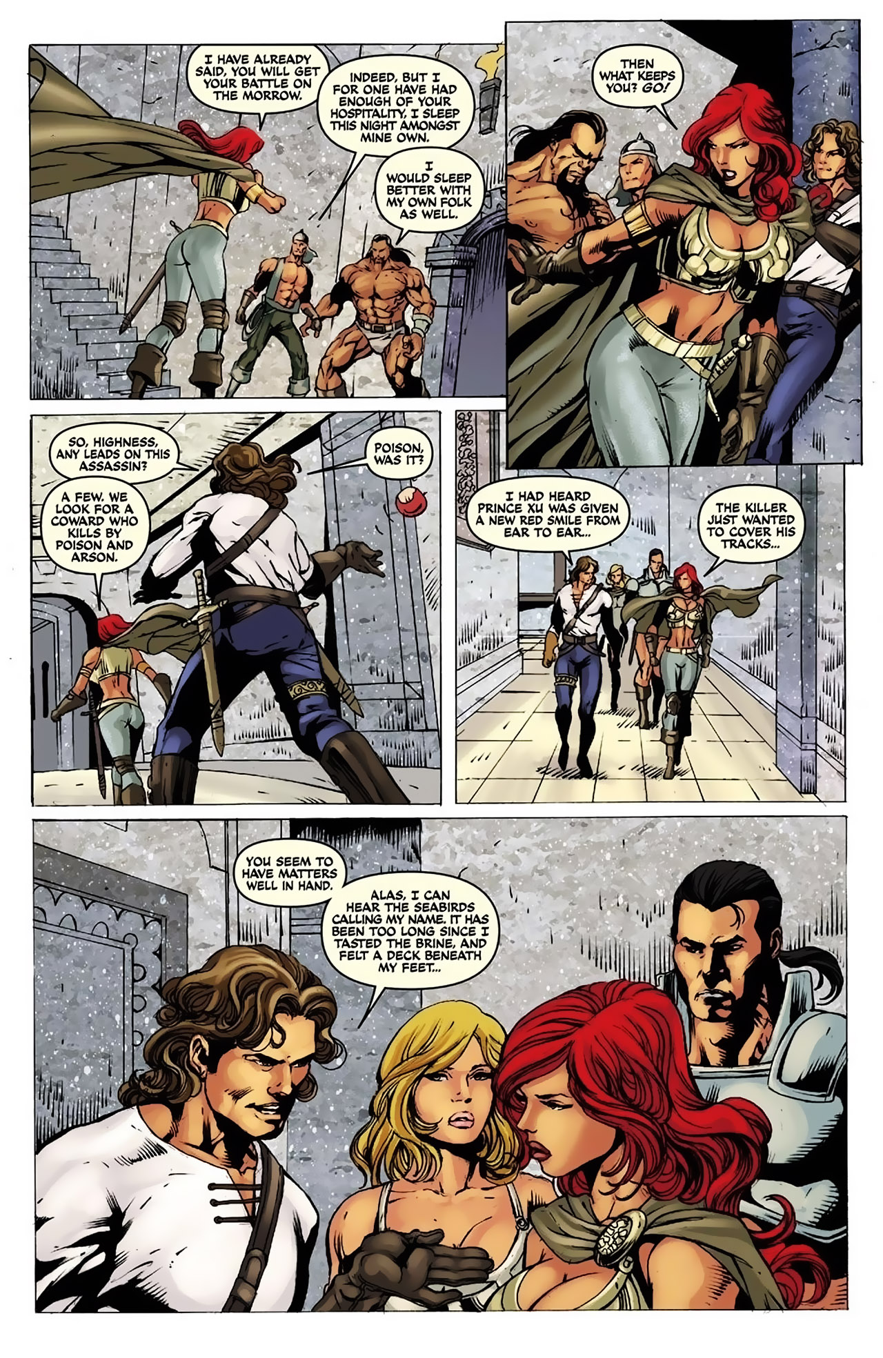 Read online Queen Sonja comic -  Issue #31 - 19