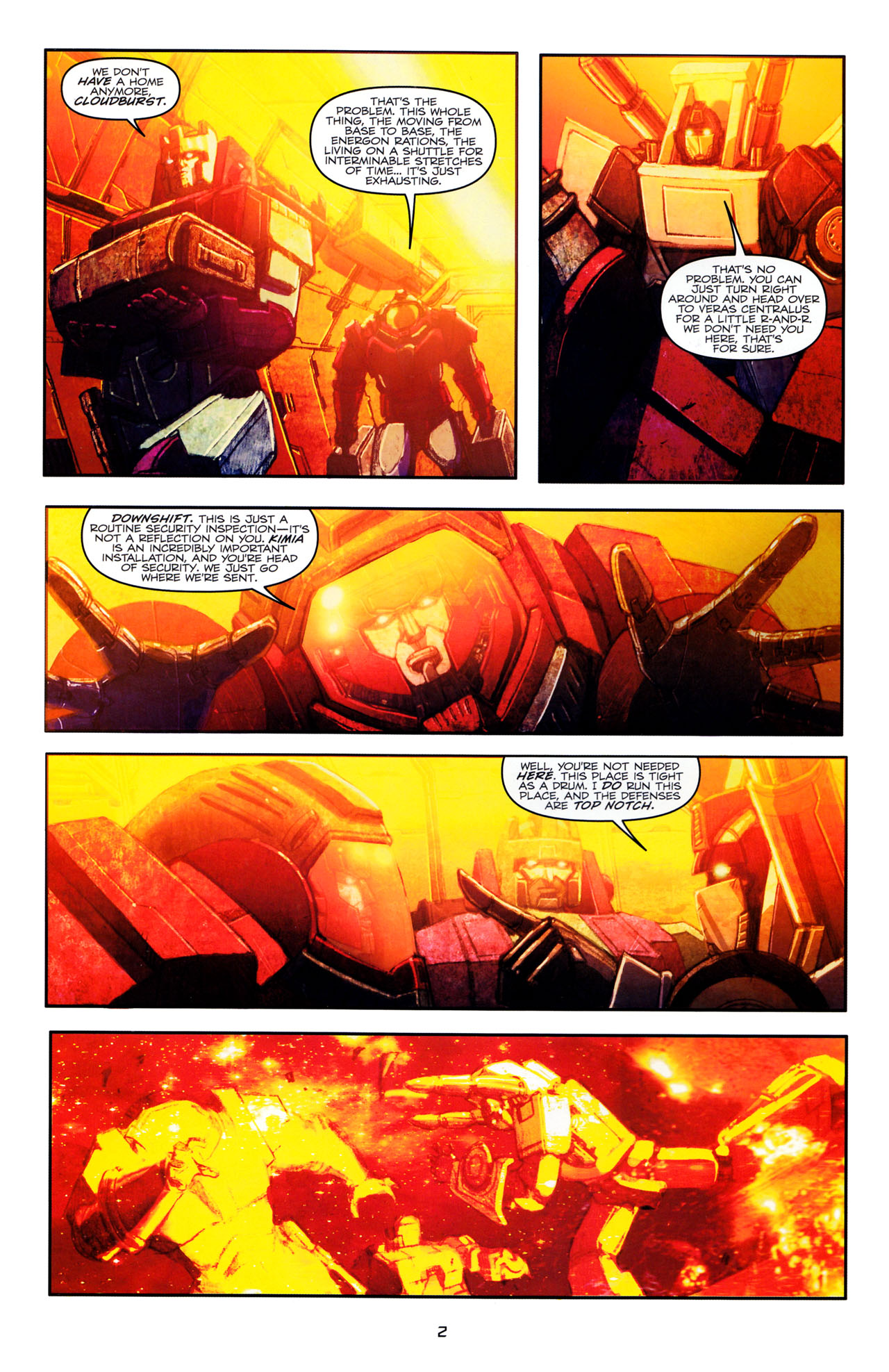 Read online The Transformers (2009) comic -  Issue #24 - 5