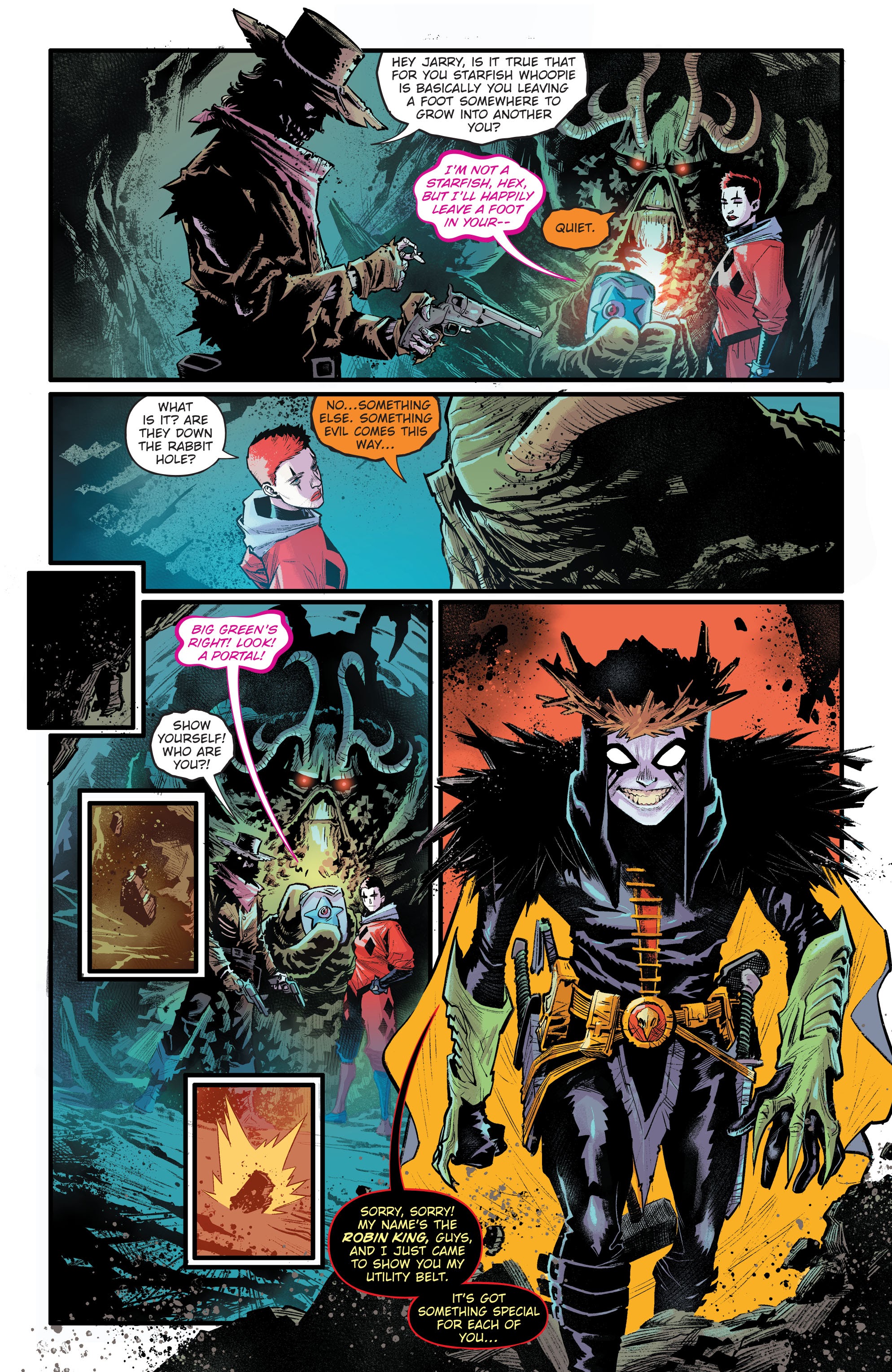 Read online Dark Nights: Death Metal comic -  Issue # _Trinity Crisis - 24