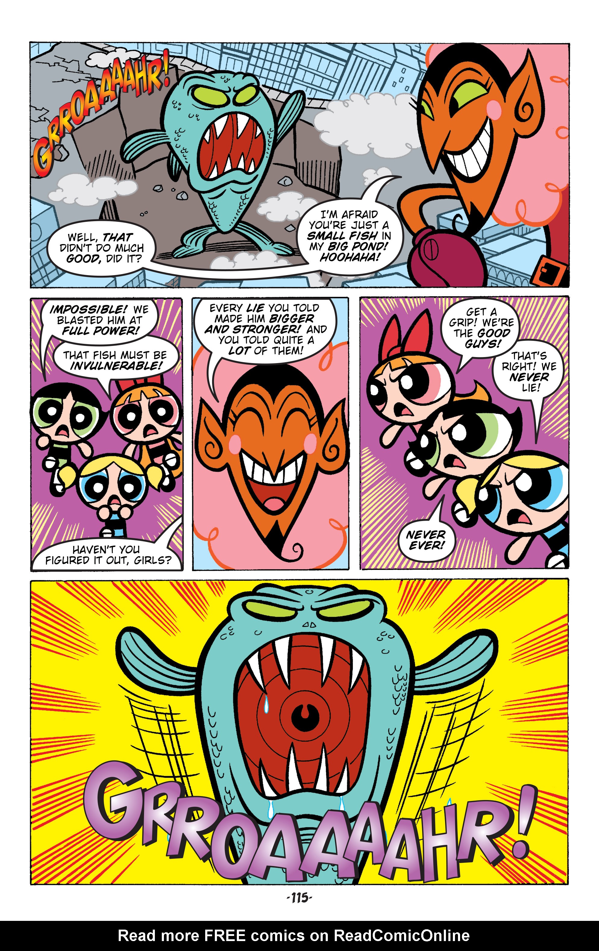 Read online Powerpuff Girls Classics comic -  Issue # TPb 4 - 116