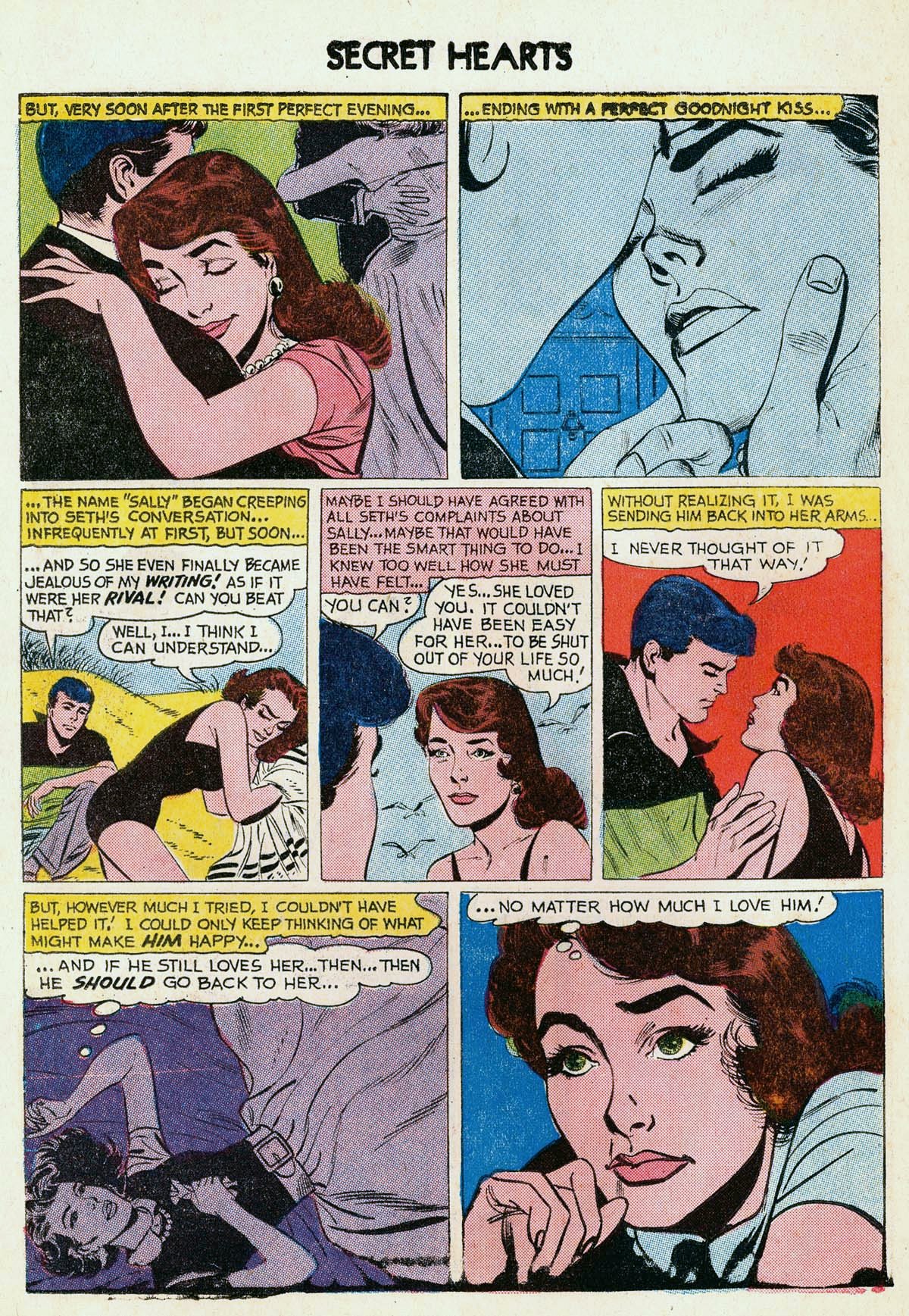 Read online Secret Hearts comic -  Issue #58 - 22