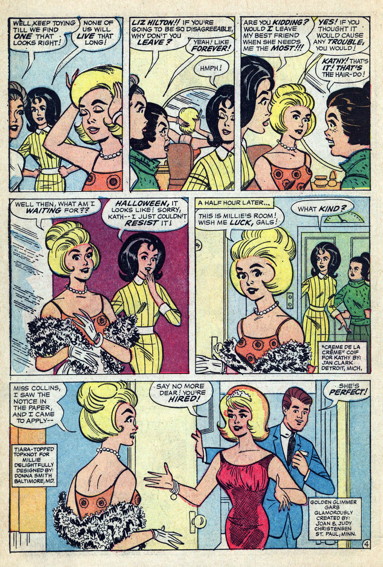 Read online Kathy (1959) comic -  Issue #26 - 6