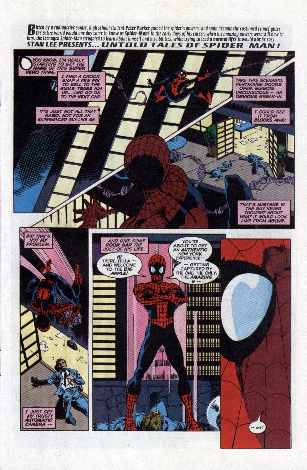 Read online Untold Tales of Spider-Man comic -  Issue #10 - 2