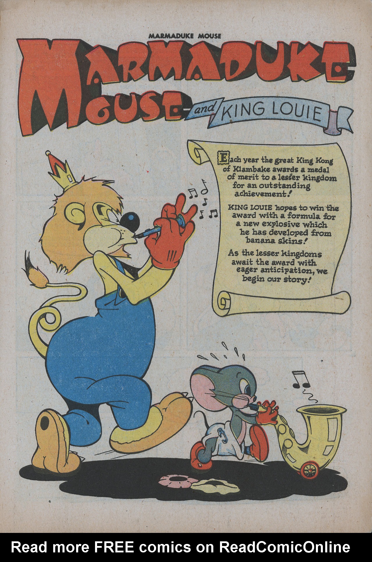 Read online Marmaduke Mouse comic -  Issue #5 - 3