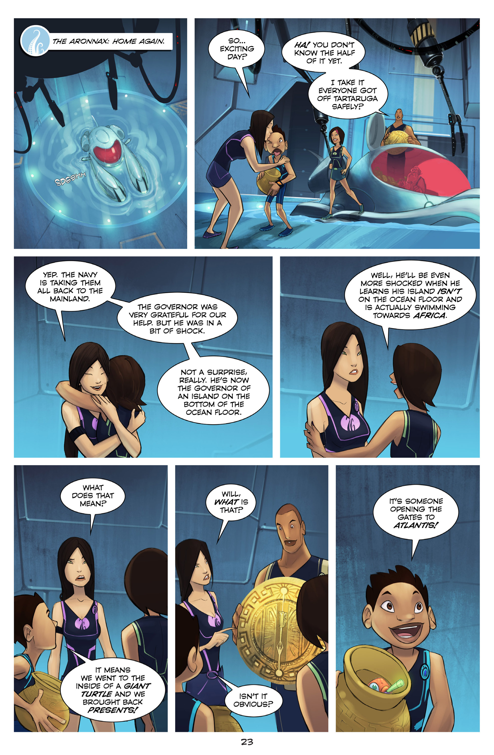 Read online The Deep: The Vanishing Island comic -  Issue #3 - 24