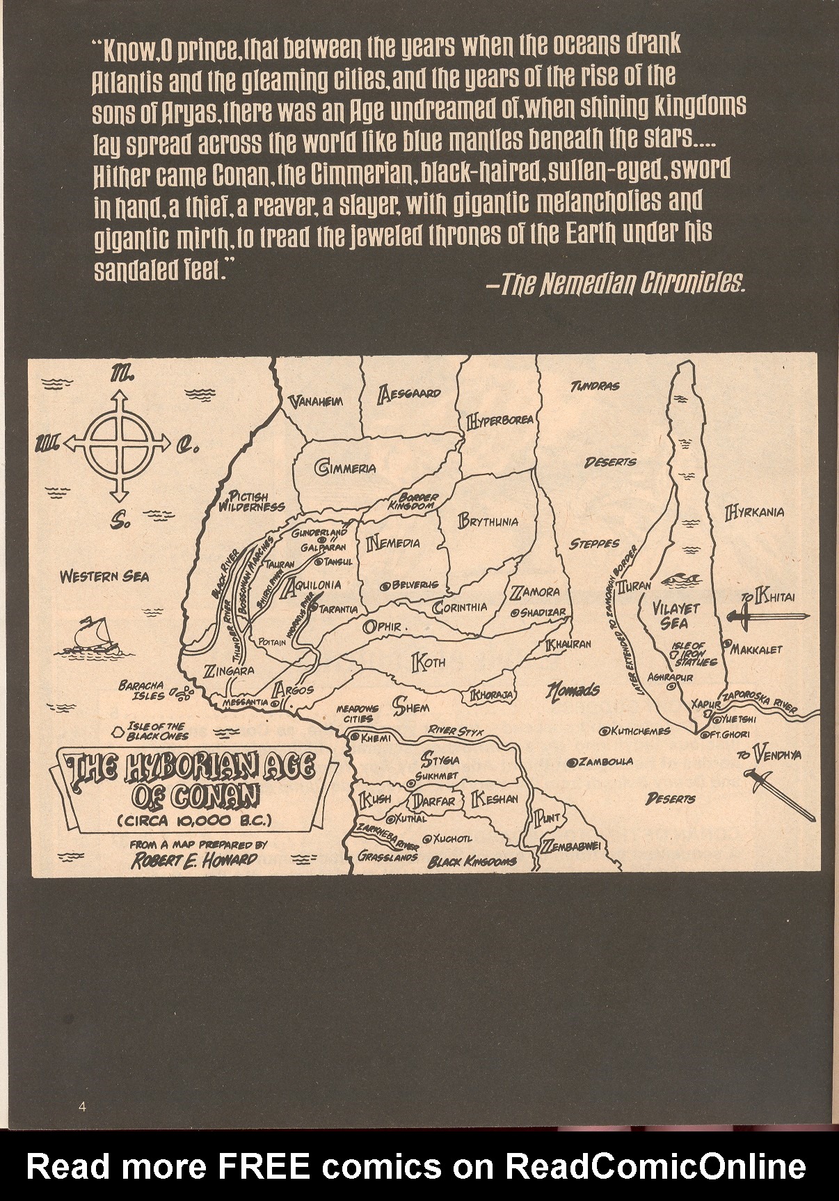 Read online The Savage Sword Of Conan comic -  Issue #60 - 4