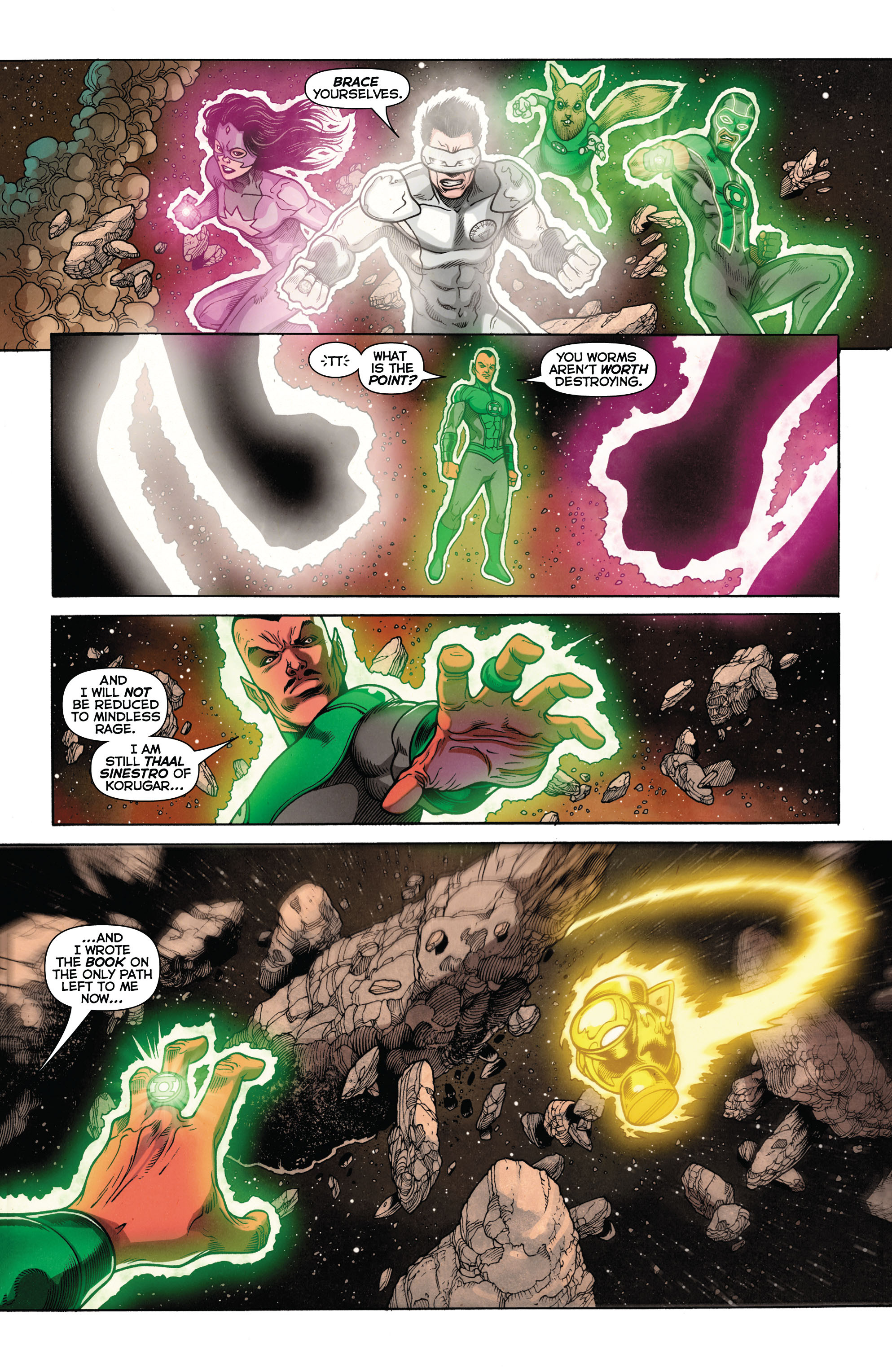 Read online Green Lantern: The Wrath of the First Lantern comic -  Issue # TPB - 231