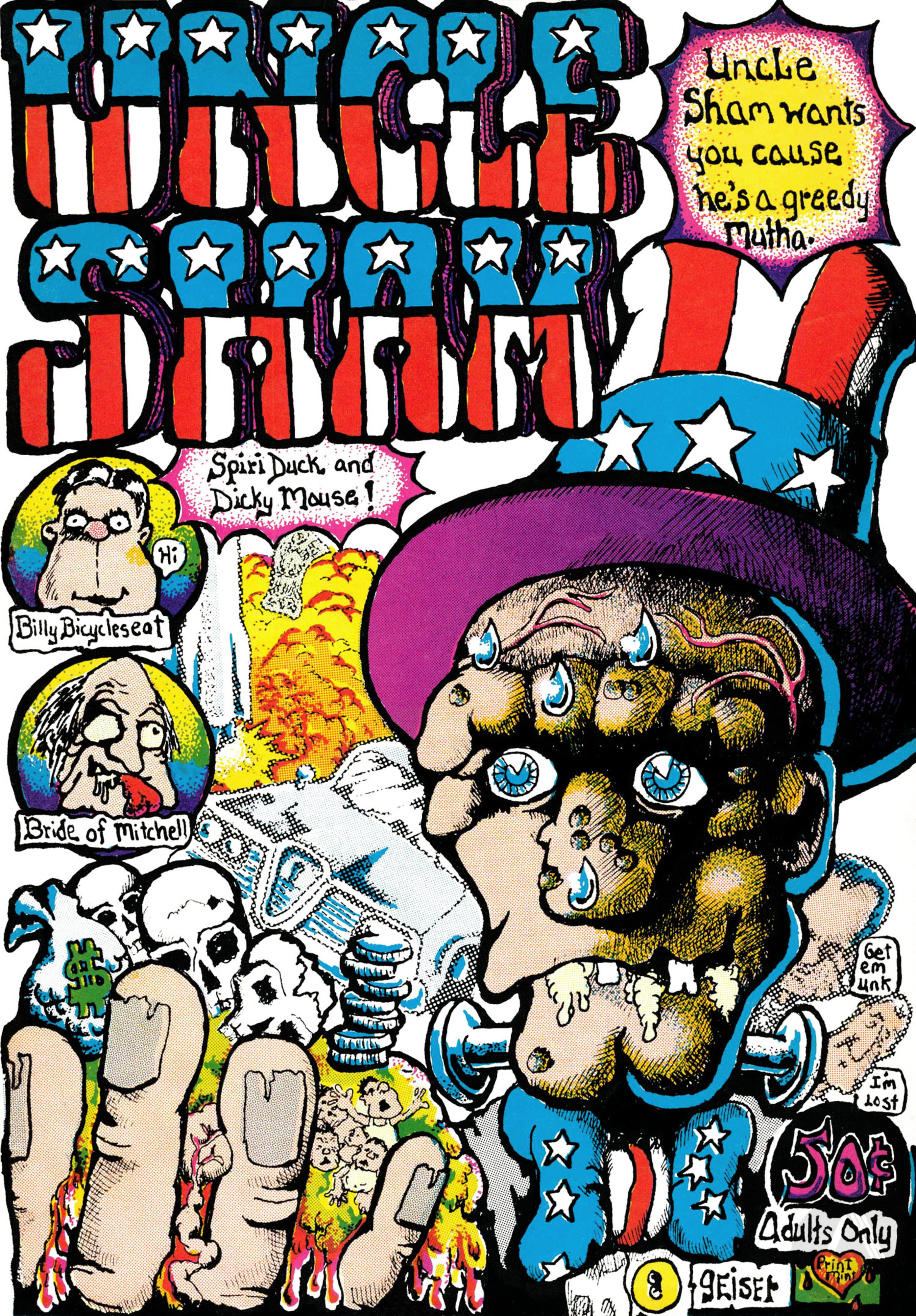 Read online Uncle Sham comic -  Issue #1 - 1