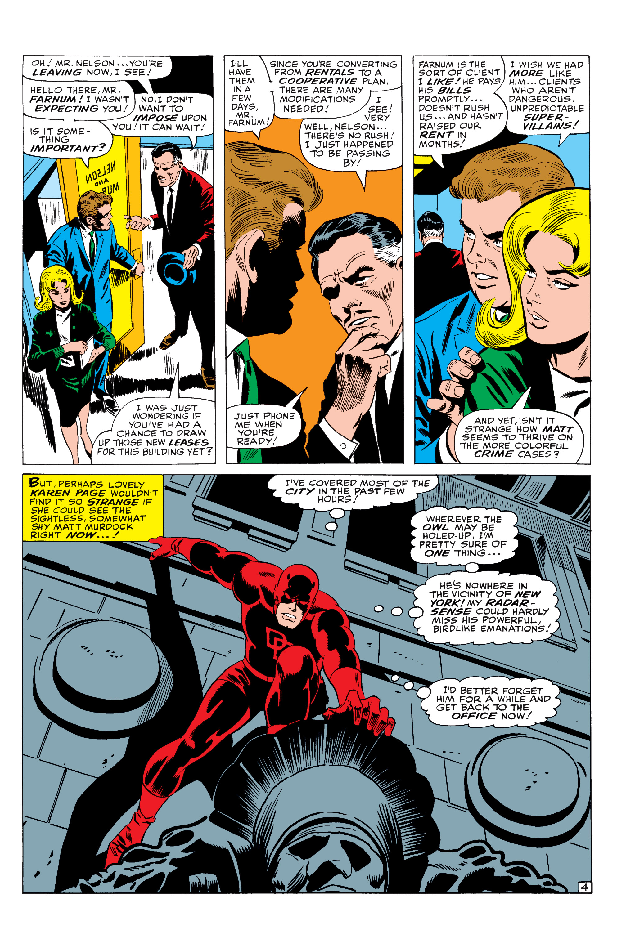 Read online Marvel Masterworks: Daredevil comic -  Issue # TPB 3 (Part 1) - 10