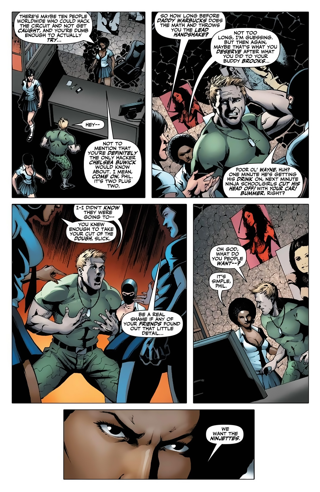 Read online The Ninjettes comic -  Issue #6 - 9