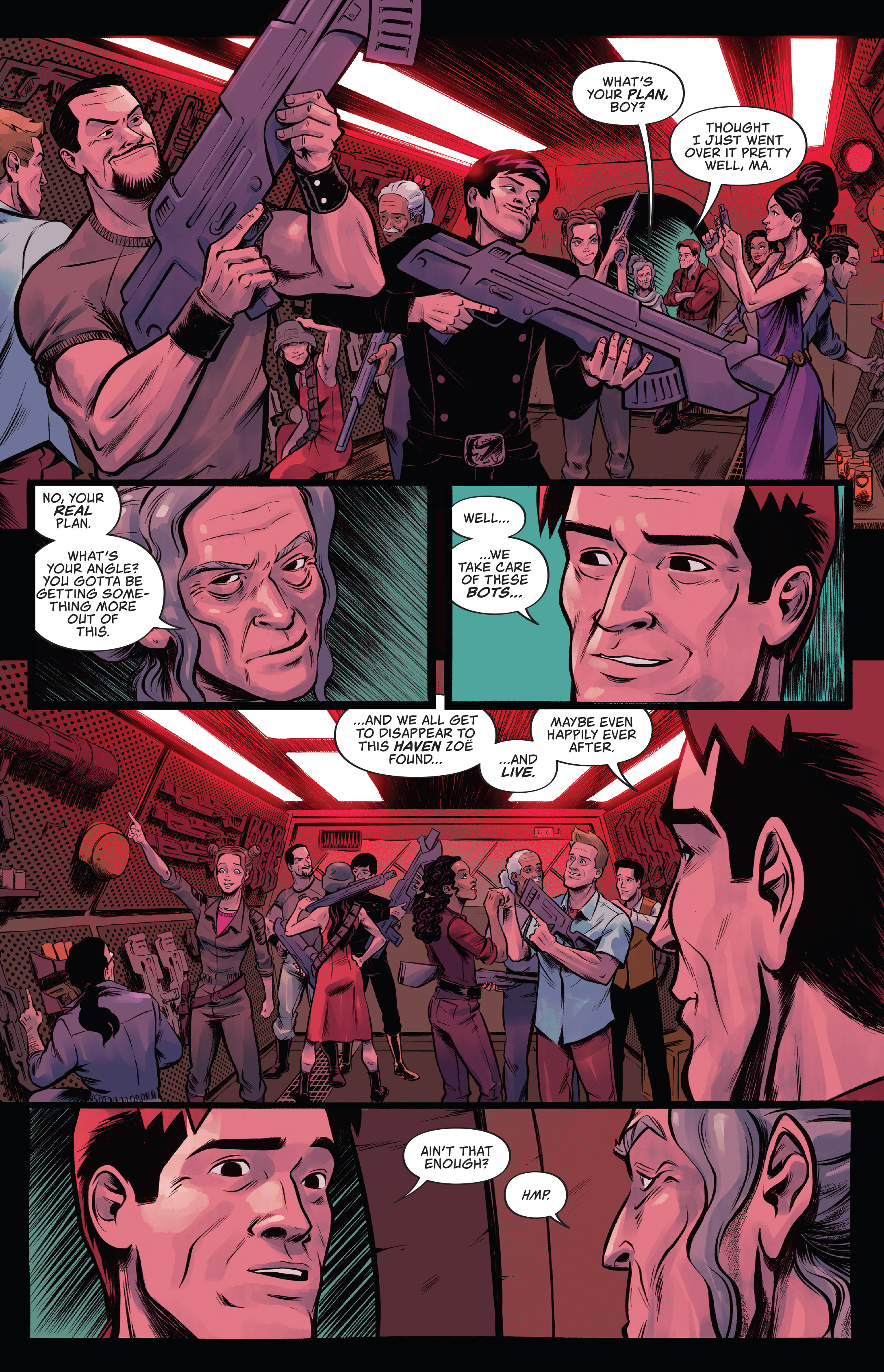 Read online Firefly: Blue Sun Rising comic -  Issue # _Deluxe Edition (Part 4) - 58