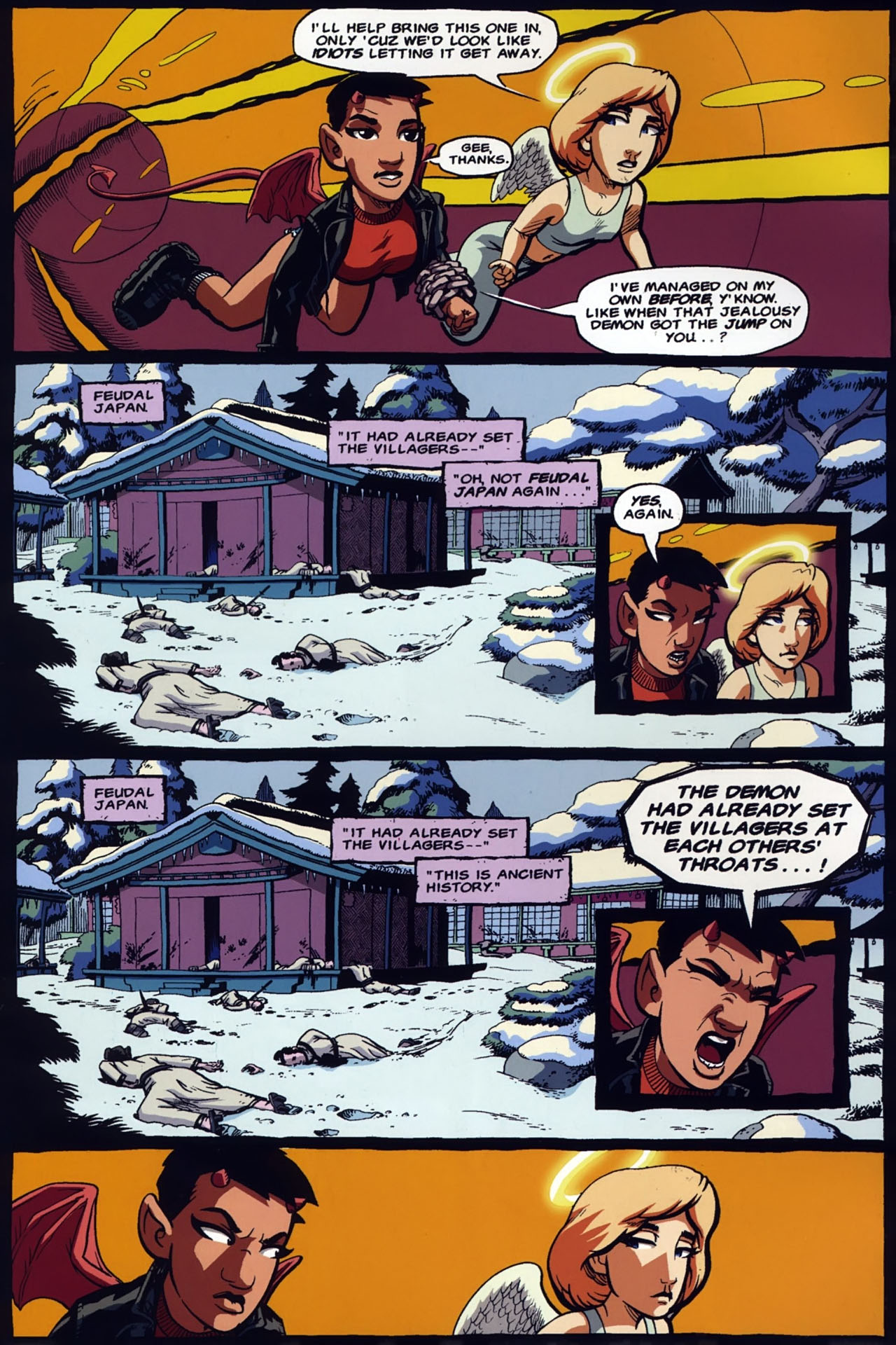 Read online Fire and Brimstone comic -  Issue #2 - 4