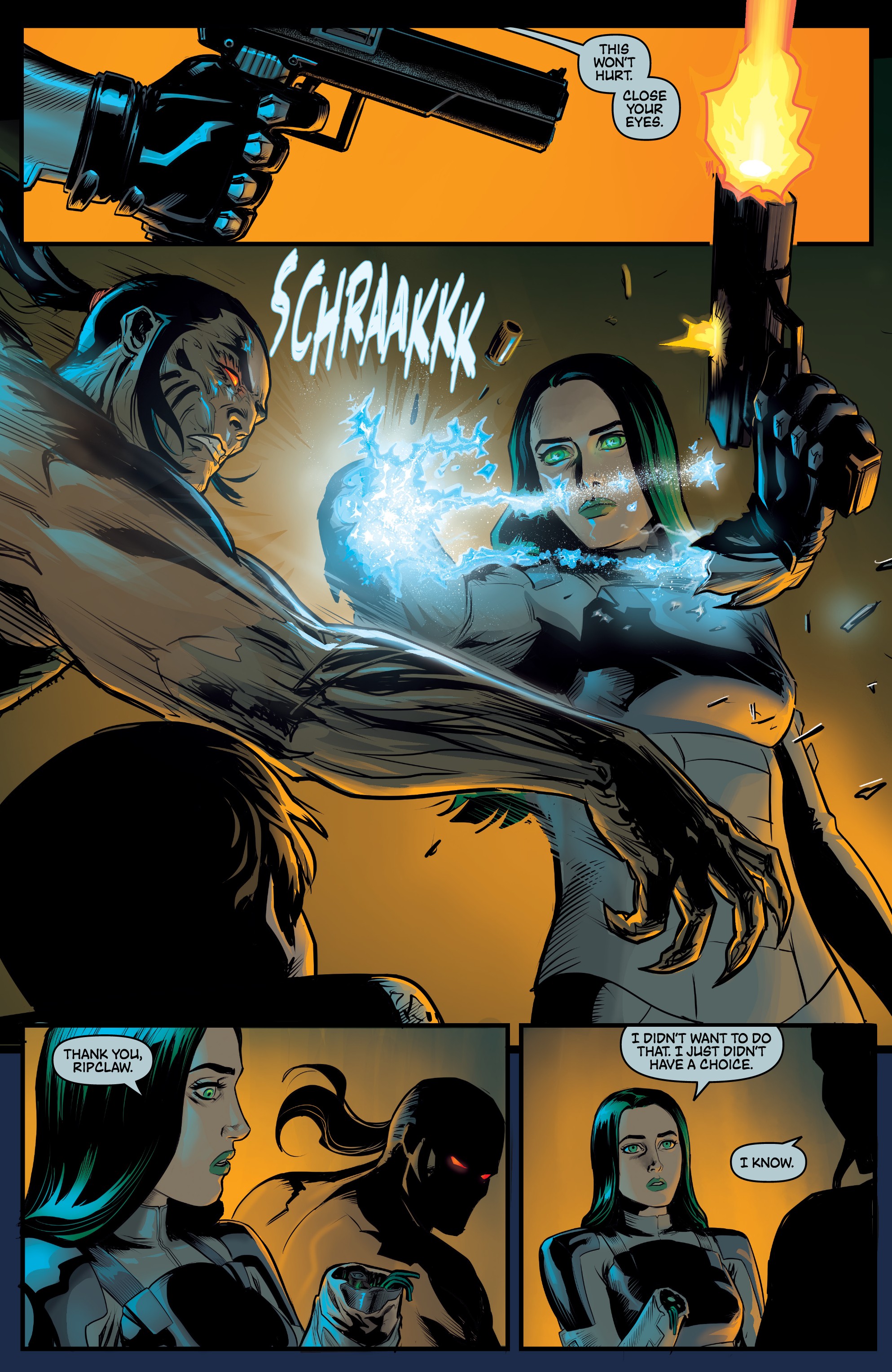 Read online Cyber Force comic -  Issue #9 - 21