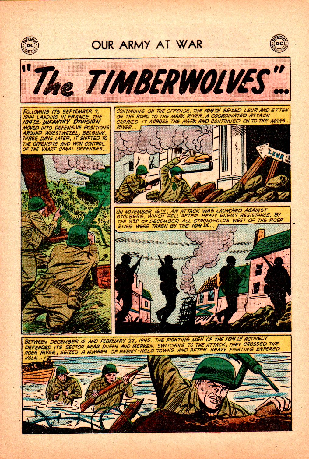 Read online Our Army at War (1952) comic -  Issue #101 - 20