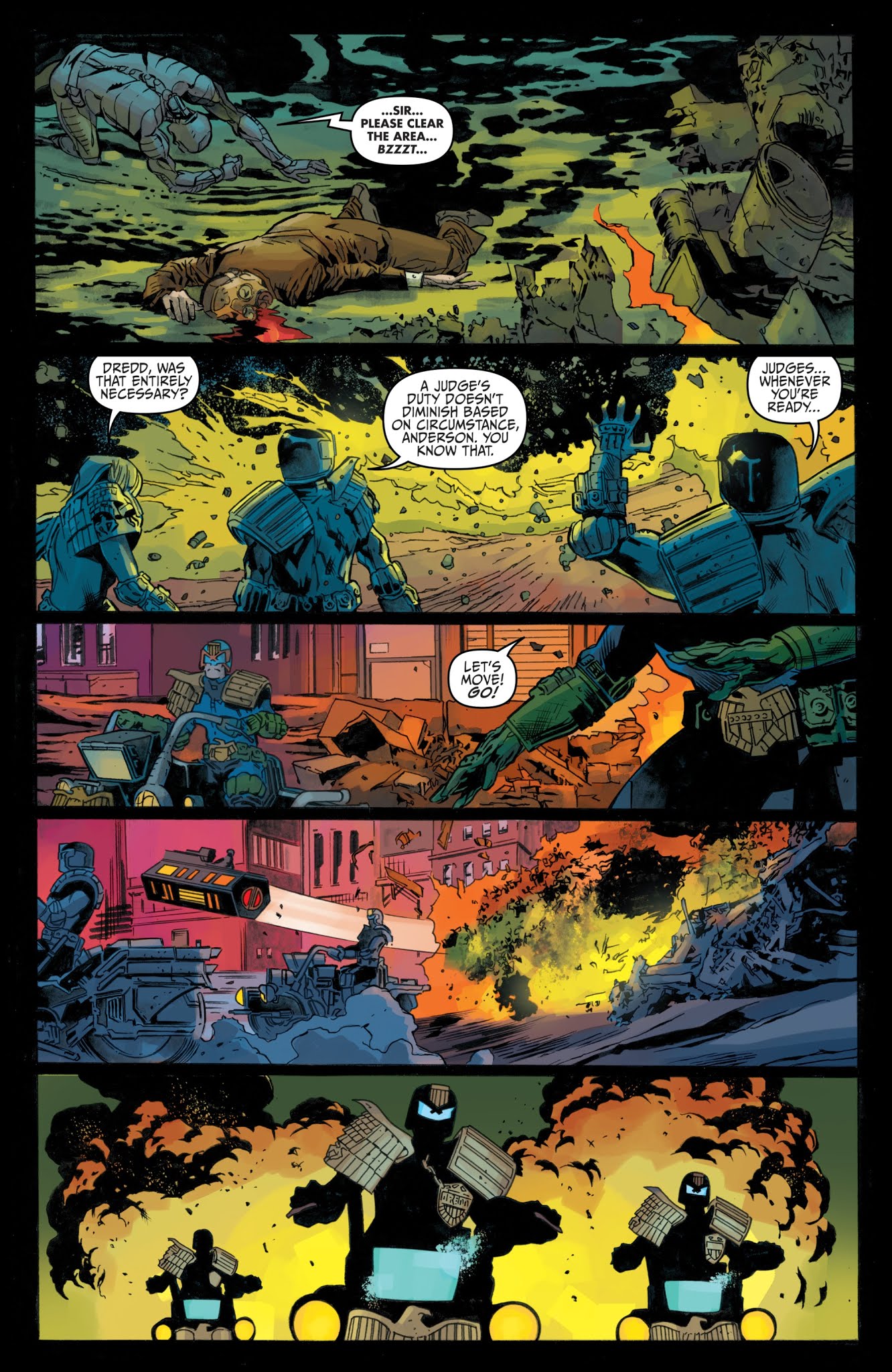 Read online Judge Dredd: Toxic comic -  Issue #2 - 7