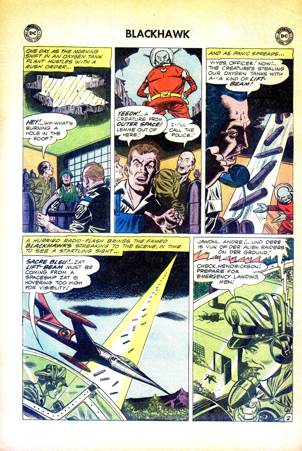 Read online Blackhawk (1957) comic -  Issue #156 - 4