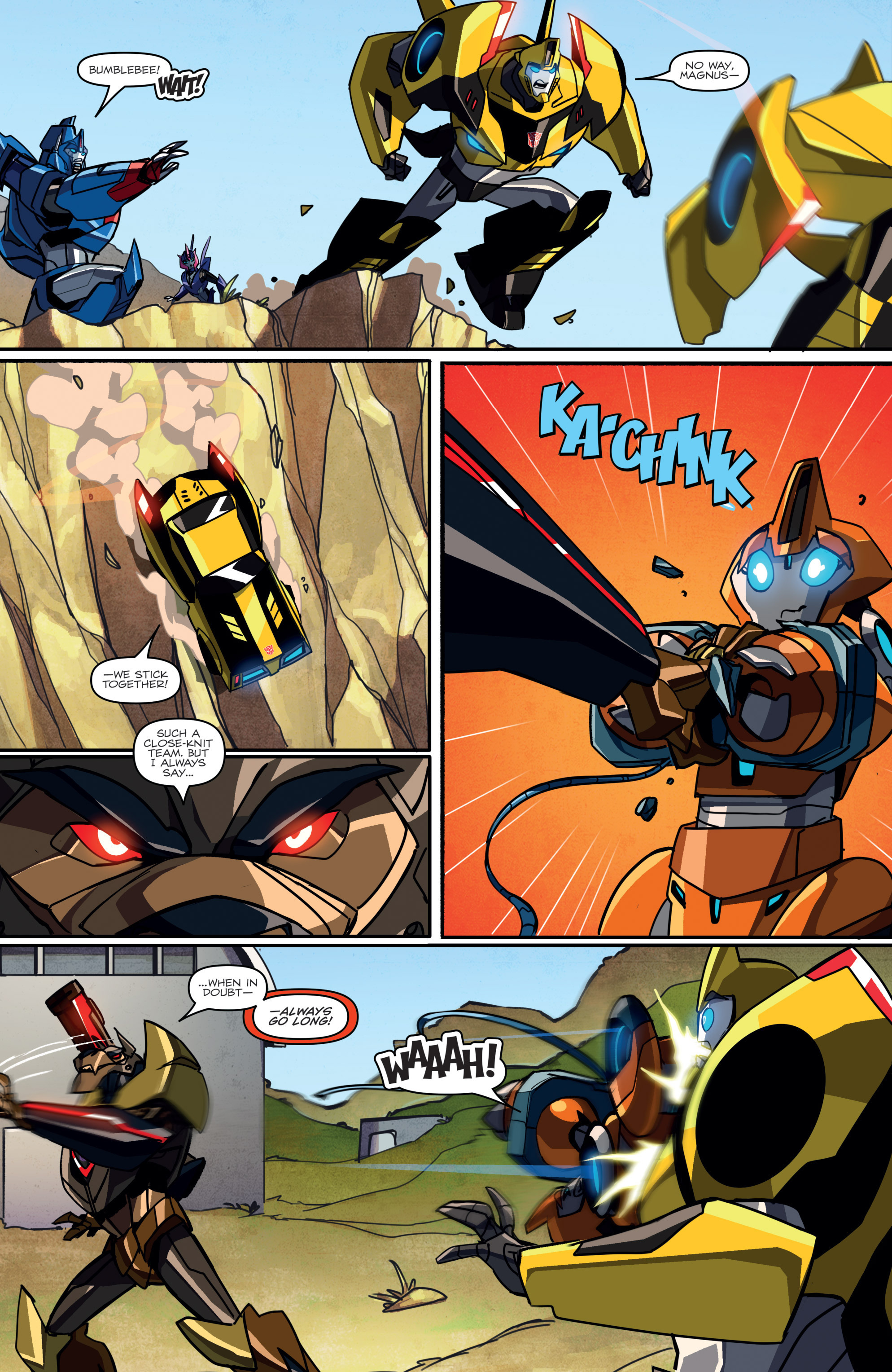 Read online Transformers: Robots In Disguise (2015) comic -  Issue #2 - 18