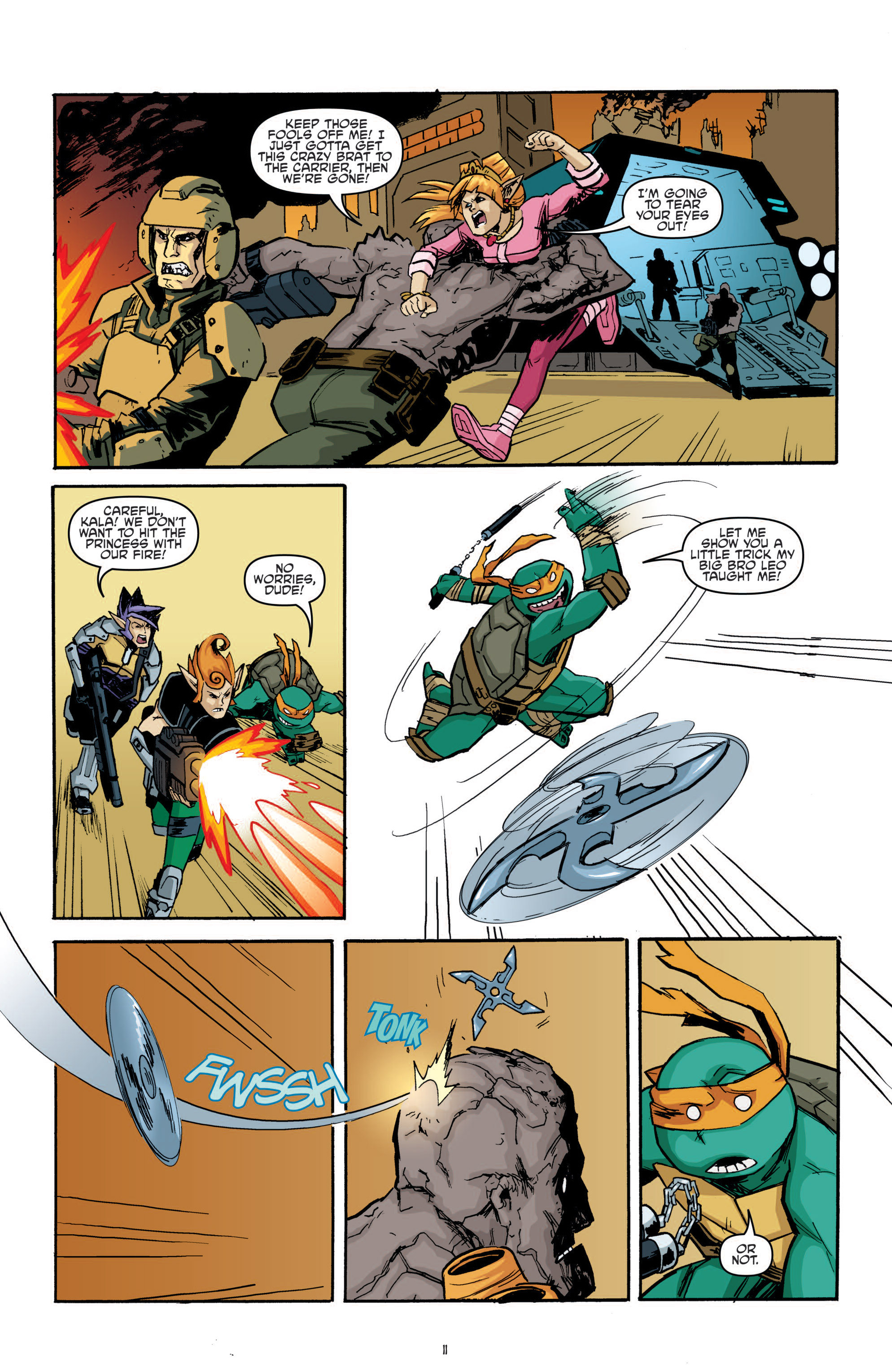 Read online Teenage Mutant Ninja Turtles (2011) comic -  Issue #18 - 15