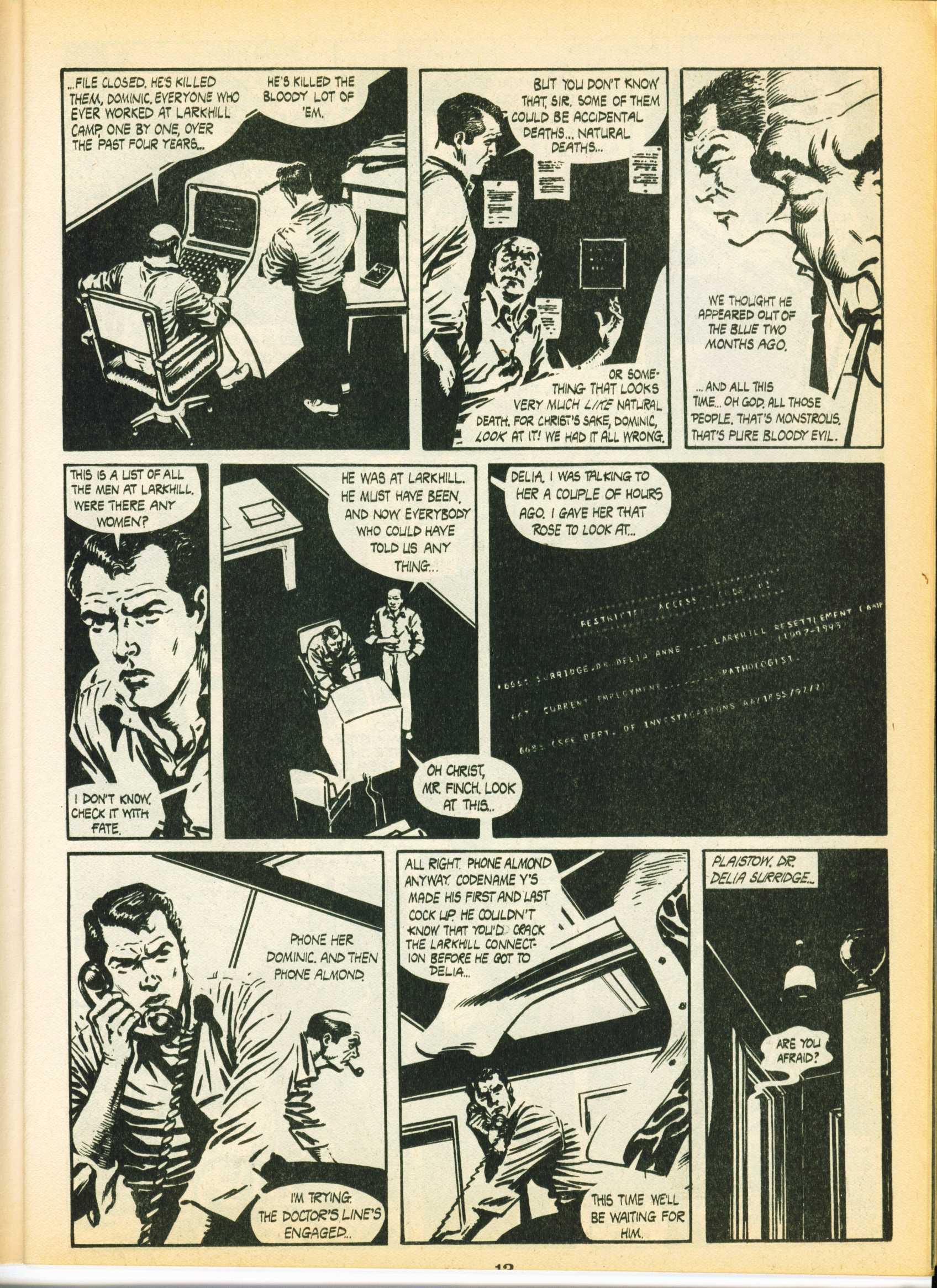 Read online Warrior comic -  Issue #10 - 13
