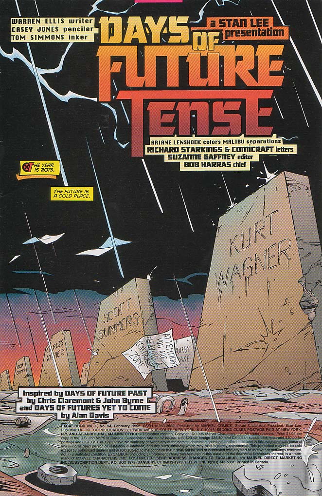 Read online Excalibur (1988) comic -  Issue #94 - 2