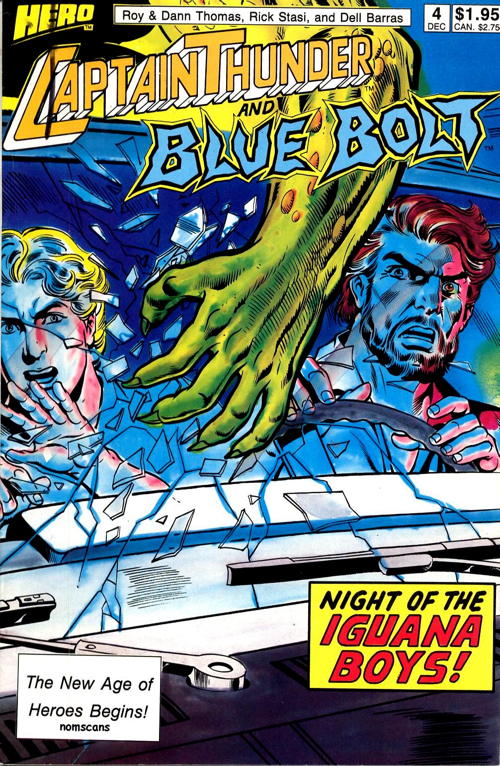 Read online Captain Thunder and Blue Bolt comic -  Issue #4 - 1