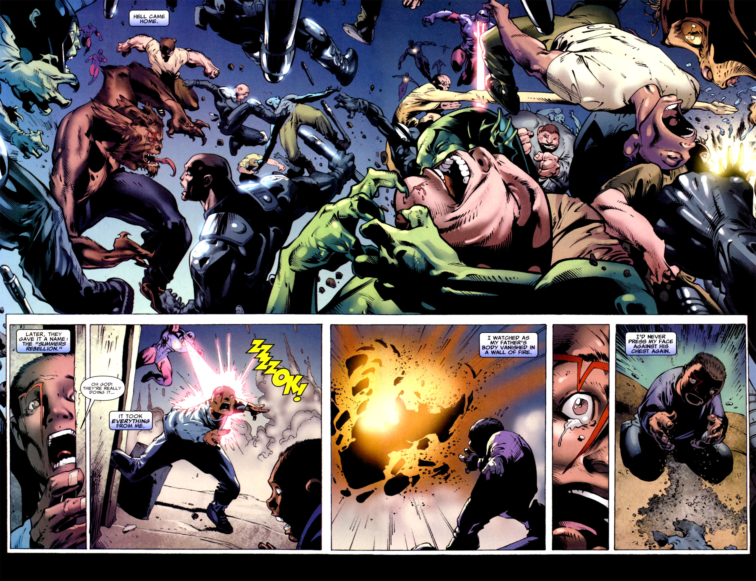 Read online X-Men: The Times and Life of Lucas Bishop comic -  Issue #1 - 16