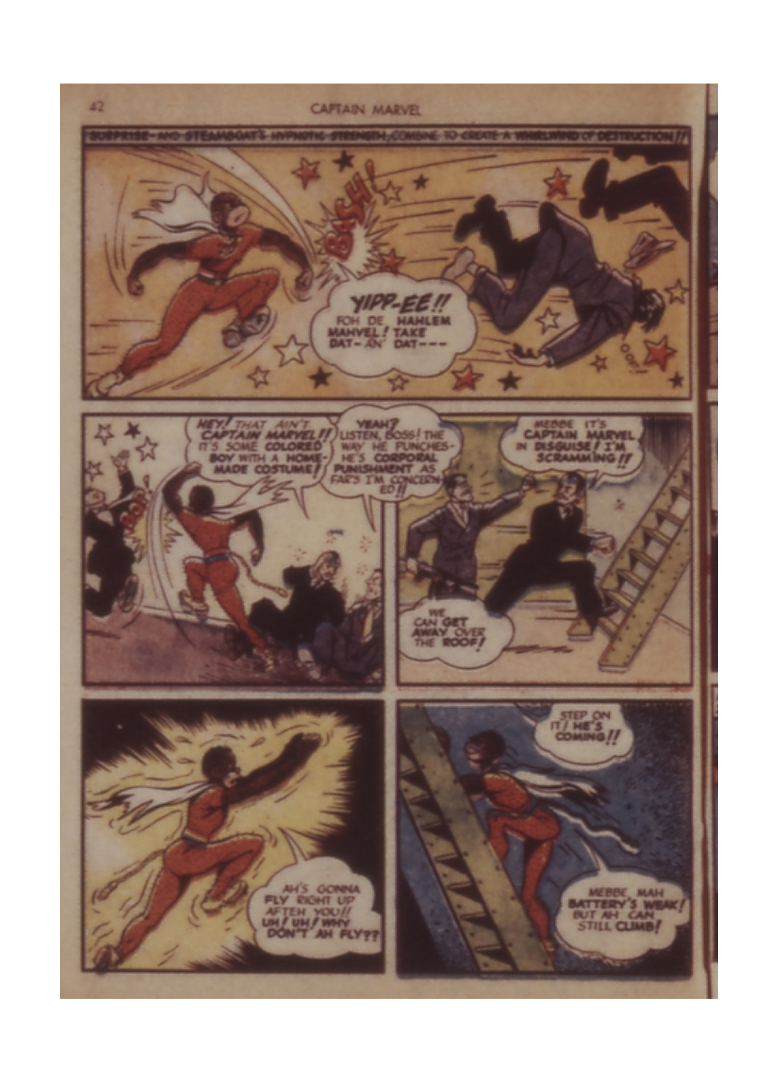 Read online Captain Marvel Adventures comic -  Issue #16 - 42