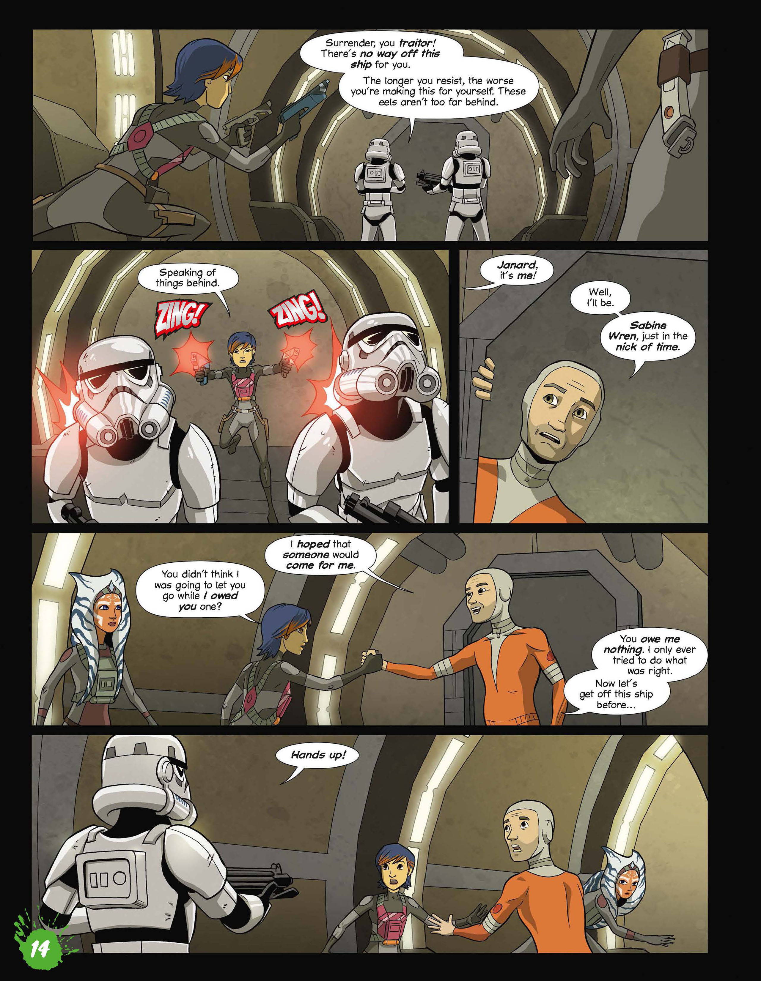 Read online Star Wars Rebels Magazine comic -  Issue #7 - 14